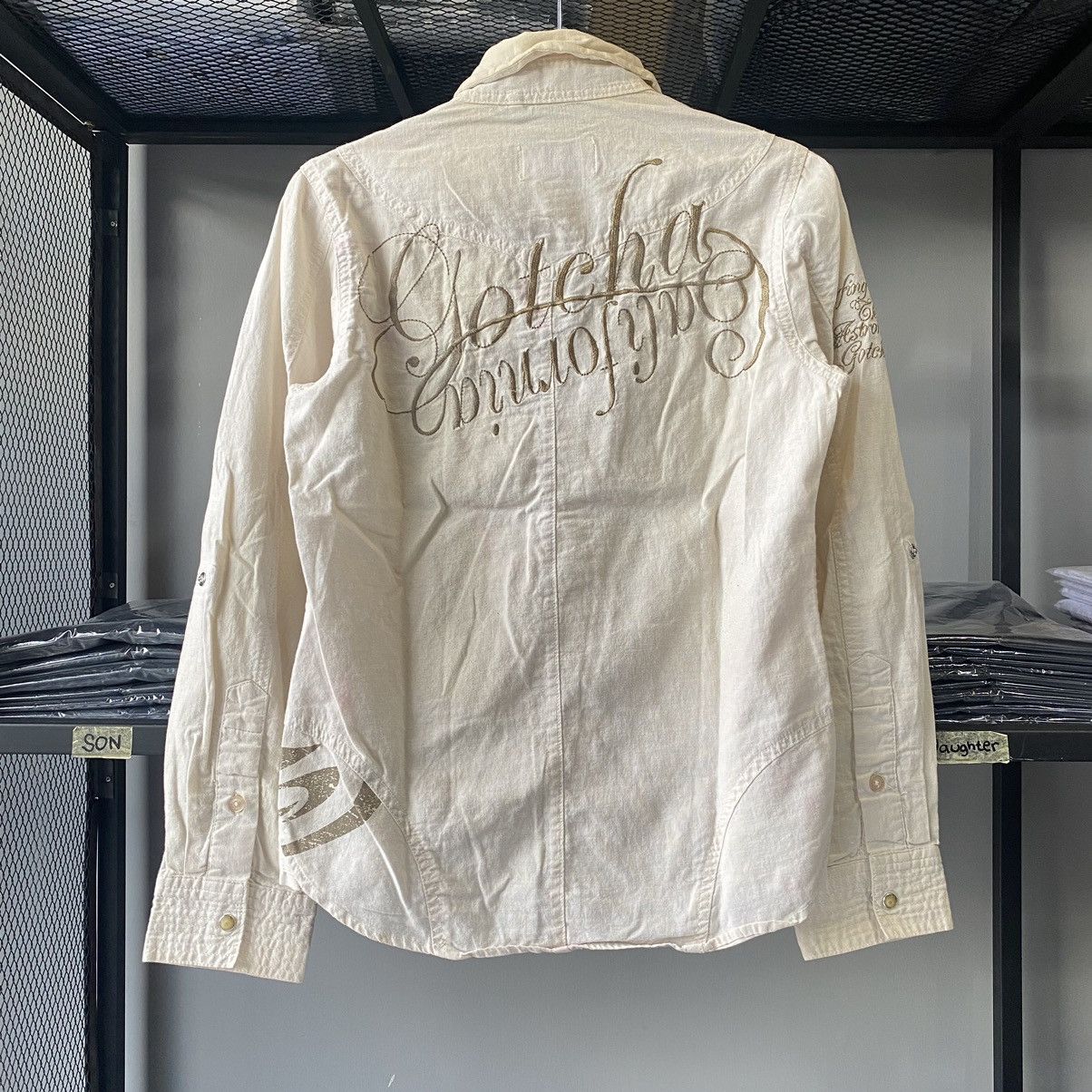 If Six Was Nine × Japanese Brand × Le Grande Bleu (L.G.B.) Japanese GOA Style Gotcha California Button Up Shirt Size US S / EU 44-46 / 1 - 17 Thumbnail