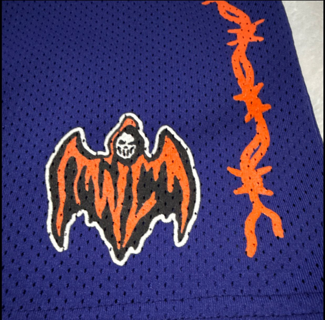 Warren Lotas Warren Lotas Bat Reaper Barbed Wire Shorts size Small Size US 28 / EU 44 - 3 Thumbnail