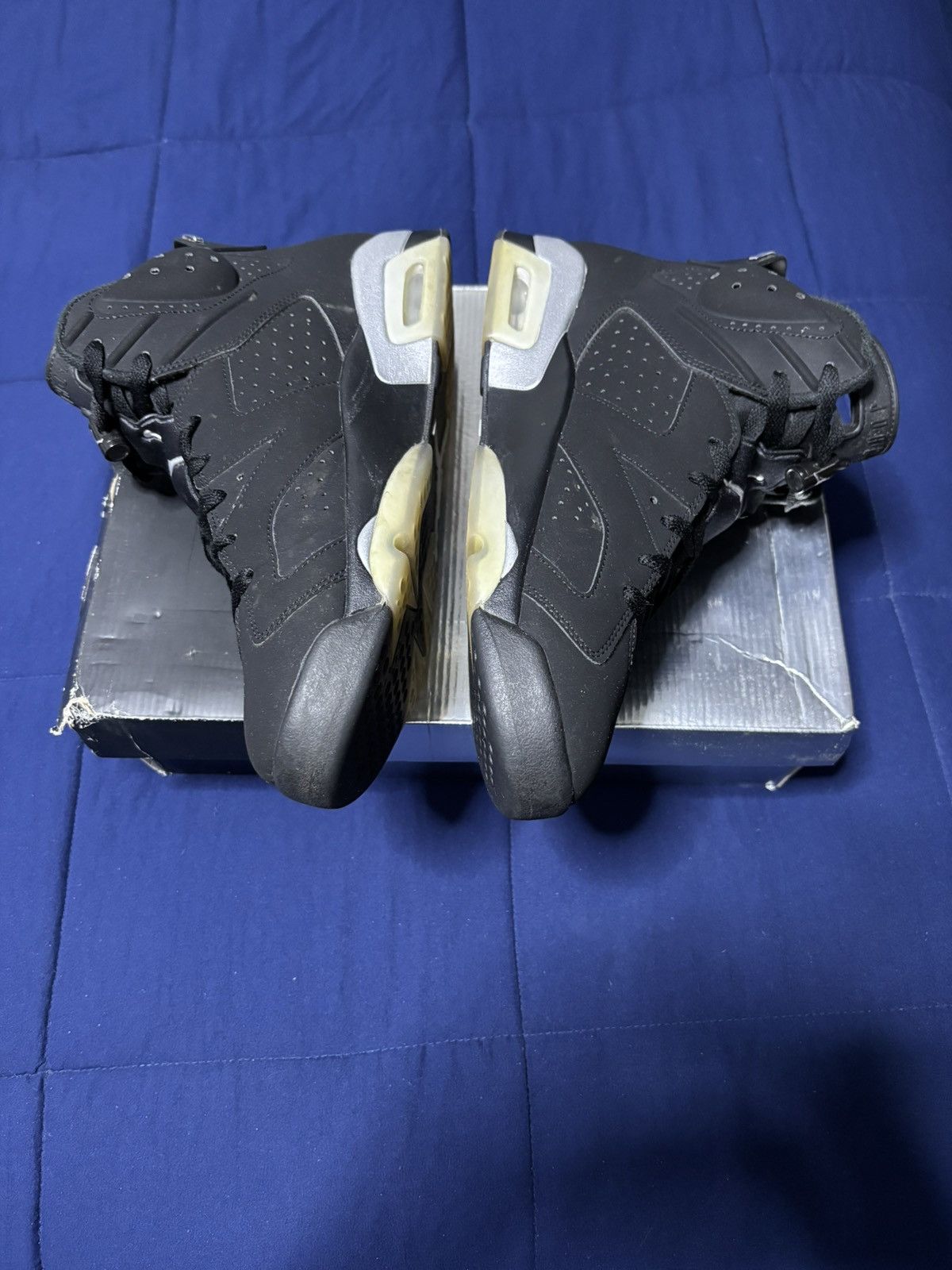Jordan Brand Jordan 6 Retro Chrome 2022 Size 11.5 Size US 11.5 / EU 44-45 - 4 Thumbnail
