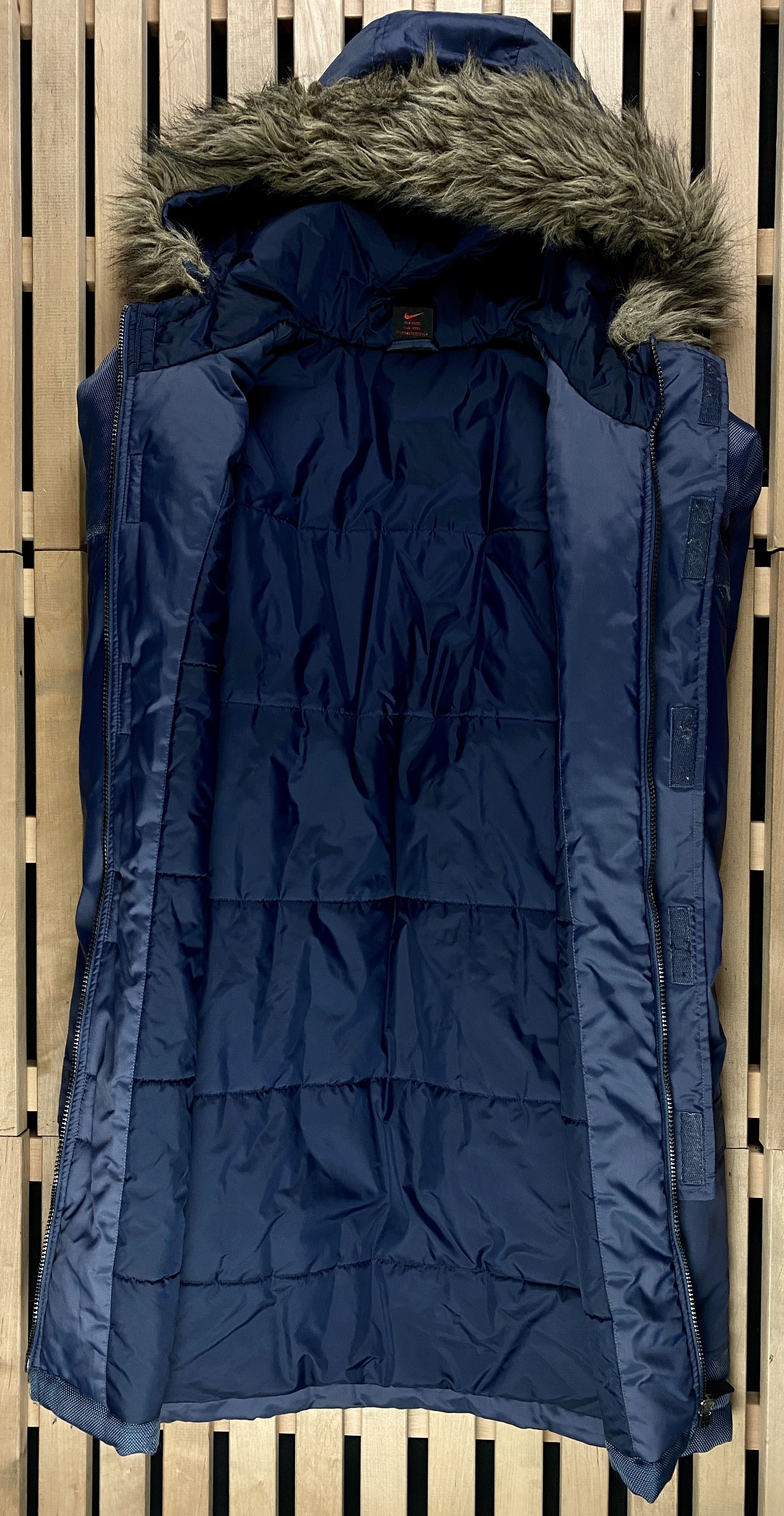 Nike × Vintage Men’s Parka Jacket Nike Vintage Size L Blue Size US L / EU 52-54 / 3 - 8 Thumbnail