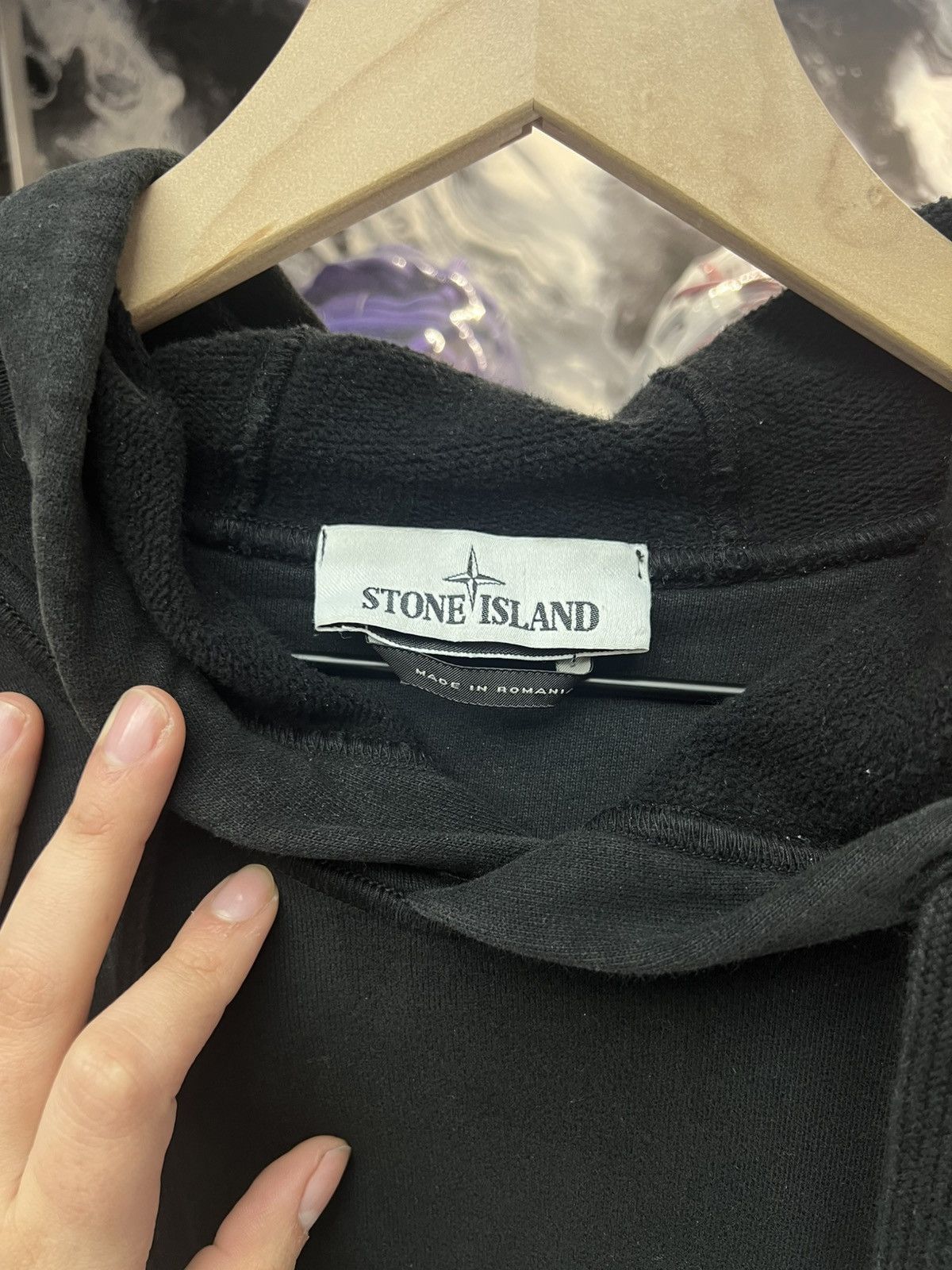 Stone Island Stone Island Black Patch Hoodie Size US M / EU 48-50 / 2 - 6 Thumbnail