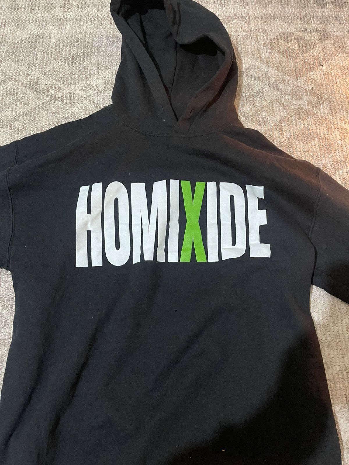 Band Tees HOMIXIDE GANG GREEN HOODIE Size US M / EU 48-50 / 2 - 2 Thumbnail