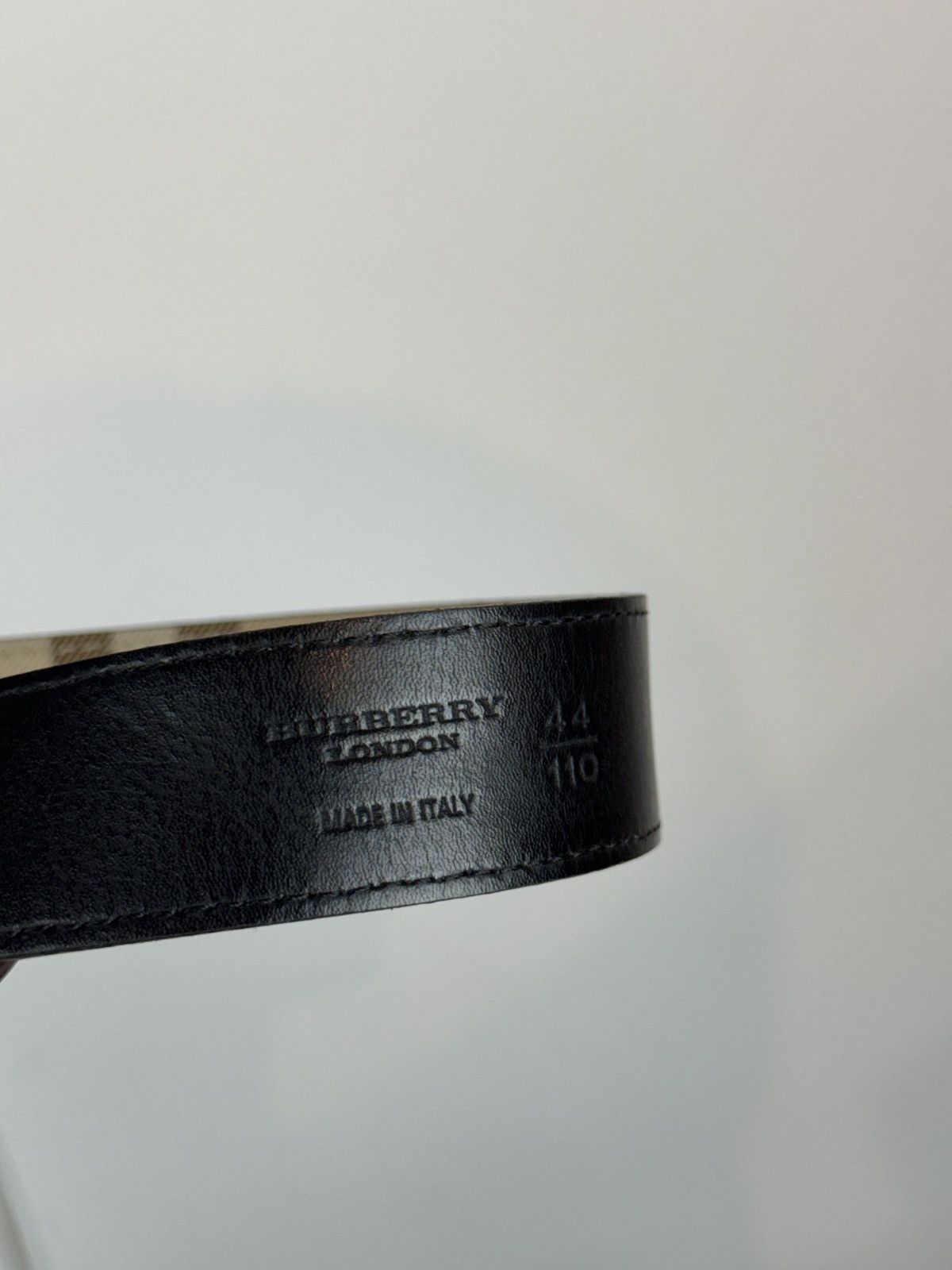 Burberry Leather belt Burberry y2k original luxury casual item Size ONE SIZE - 5 Thumbnail