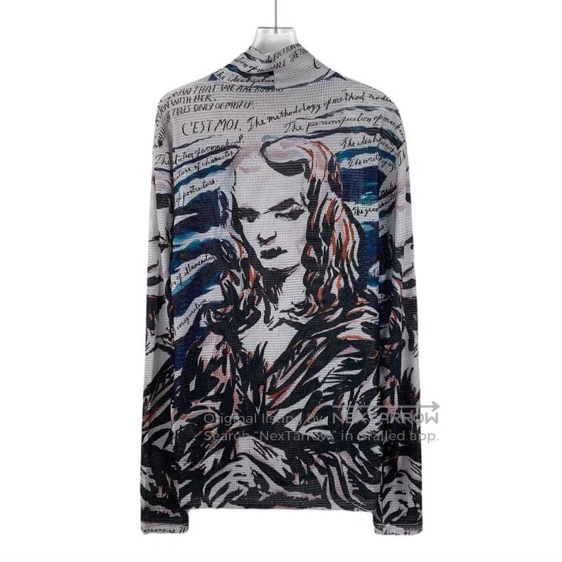 Dior Dior Colour-blocked Mona Lisa character image printed high Size S / US 4 / IT 40 - 2 Thumbnail