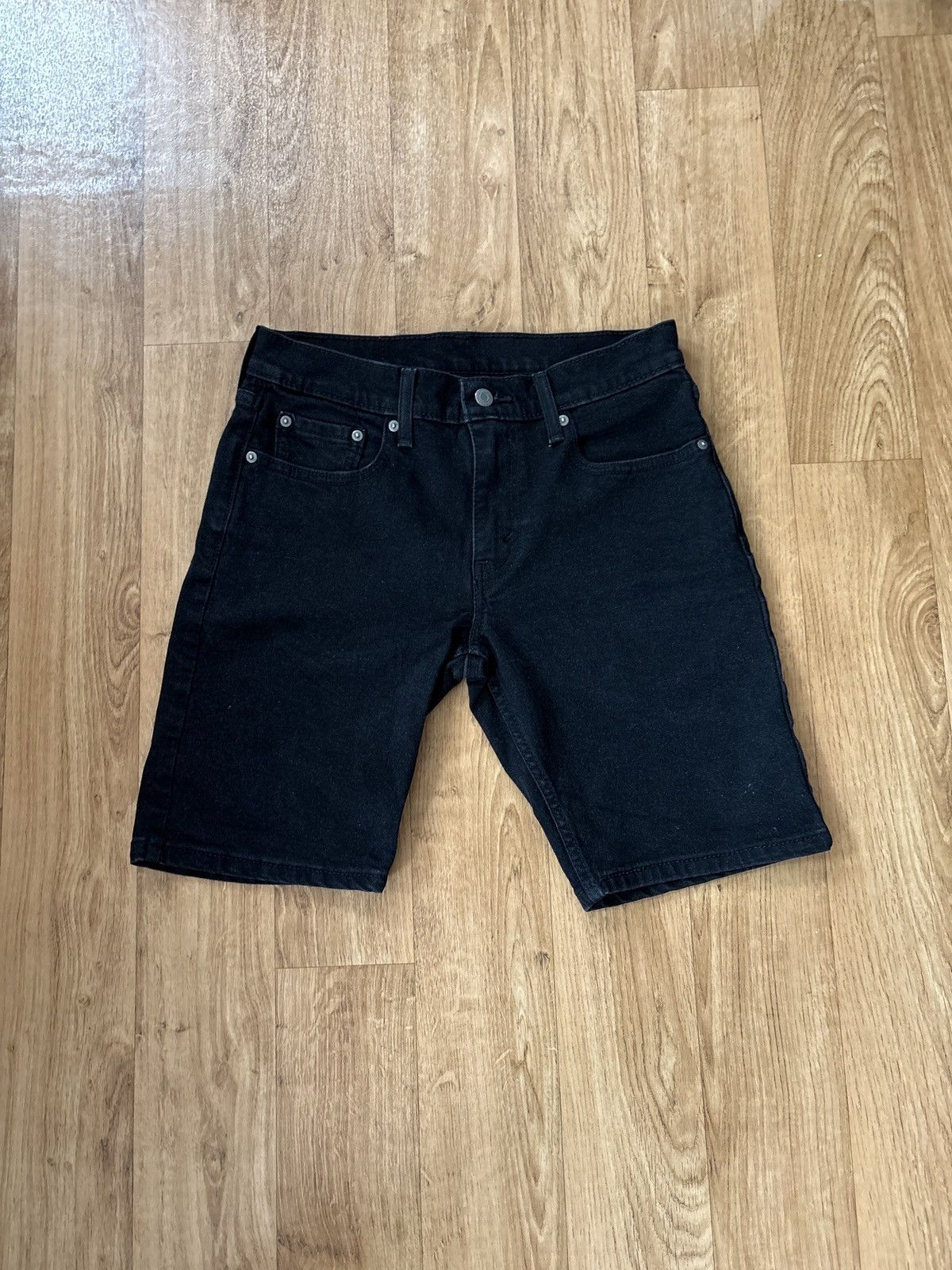 Levi's Levi’s Black Jean Shorts Size US 30 / EU 46 - 1 Thumbnail