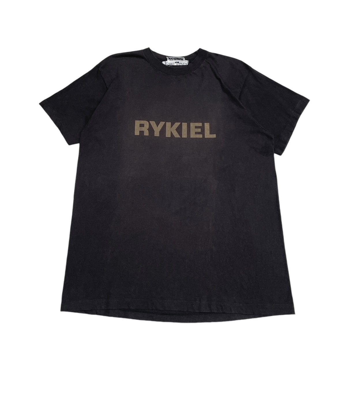 Designer Rare Design Vintage Brand Sonia Rykiel Paris T-shirt 1980s Size US L / EU 52-54 / 3 - 1 Thumbnail