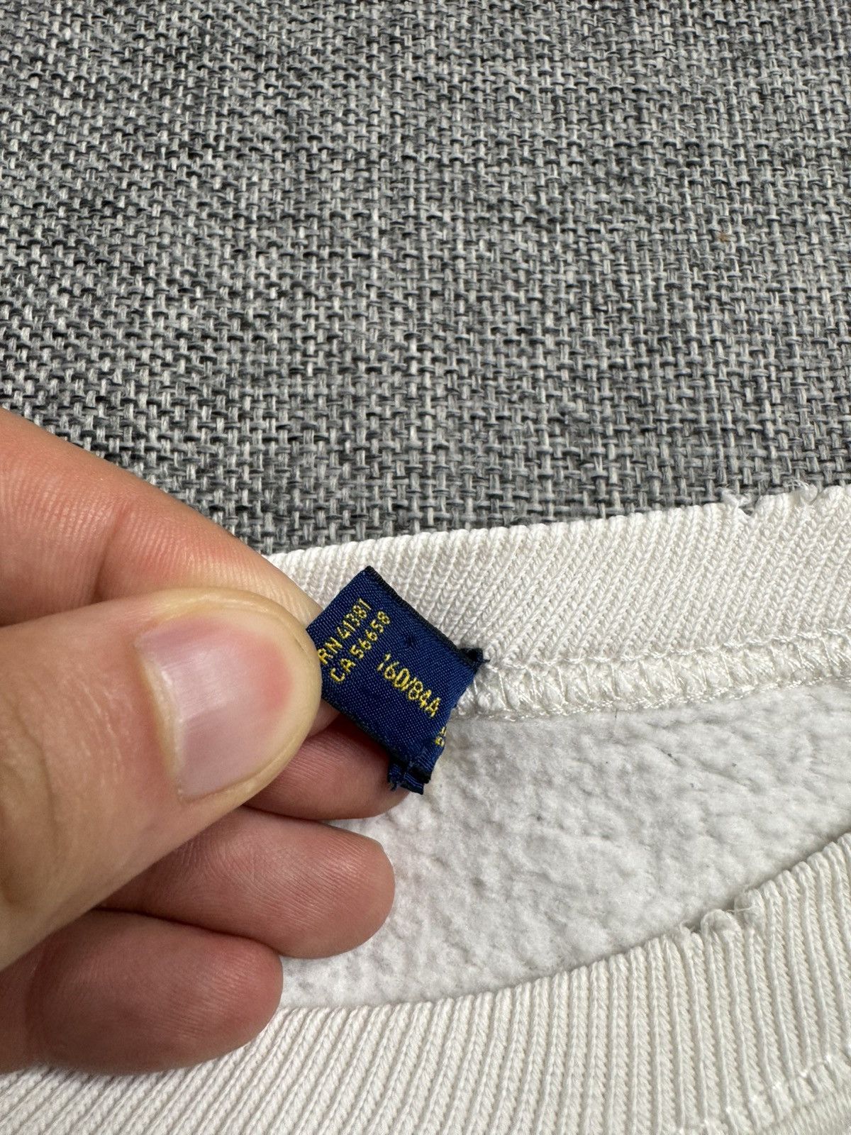 Polo Ralph Lauren Vintage Polo Ralph Lauren polo bearBig Logo white sweater Size US S / EU 44-46 / 1 - 14 Thumbnail
