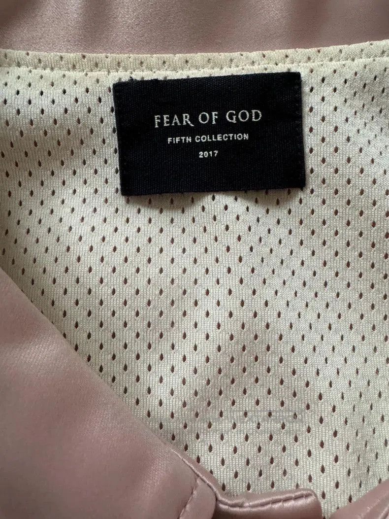 Fear of God Fear of God Season 5 Pink Varsity Jacket. Size US XL / EU 56 / 4 - 3 Thumbnail