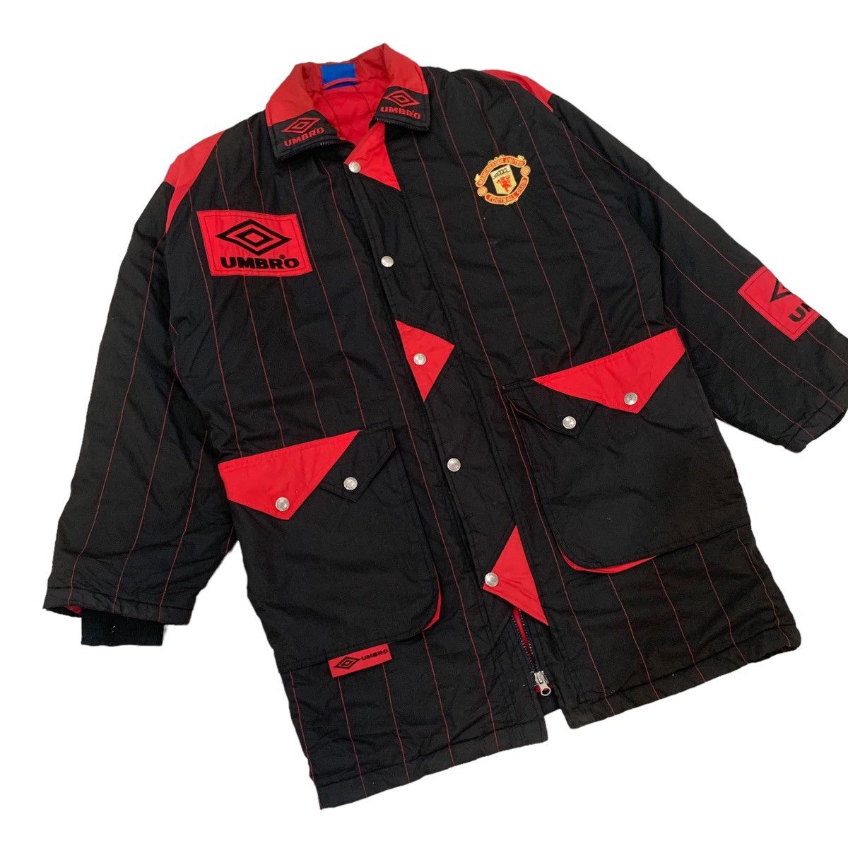 🔥Vintage 90s Manchester United Umbro Training Jacket