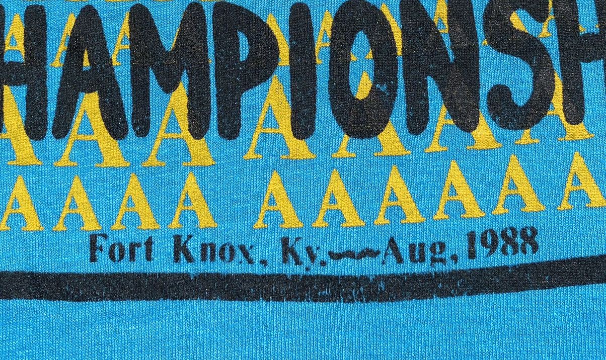 Other Vintage 1988 Kentucky Swim Championship Single Stitch Tee Size US M / EU 48-50 / 2 - 4 Thumbnail