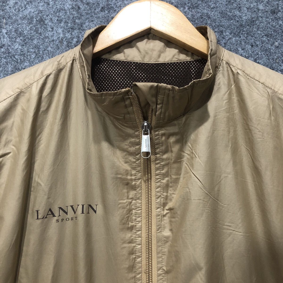 Lanvin Vintage Lanvin Sport Half Zip Light Weight Jacket Size US L / EU 52-54 / 3 - 2 Thumbnail