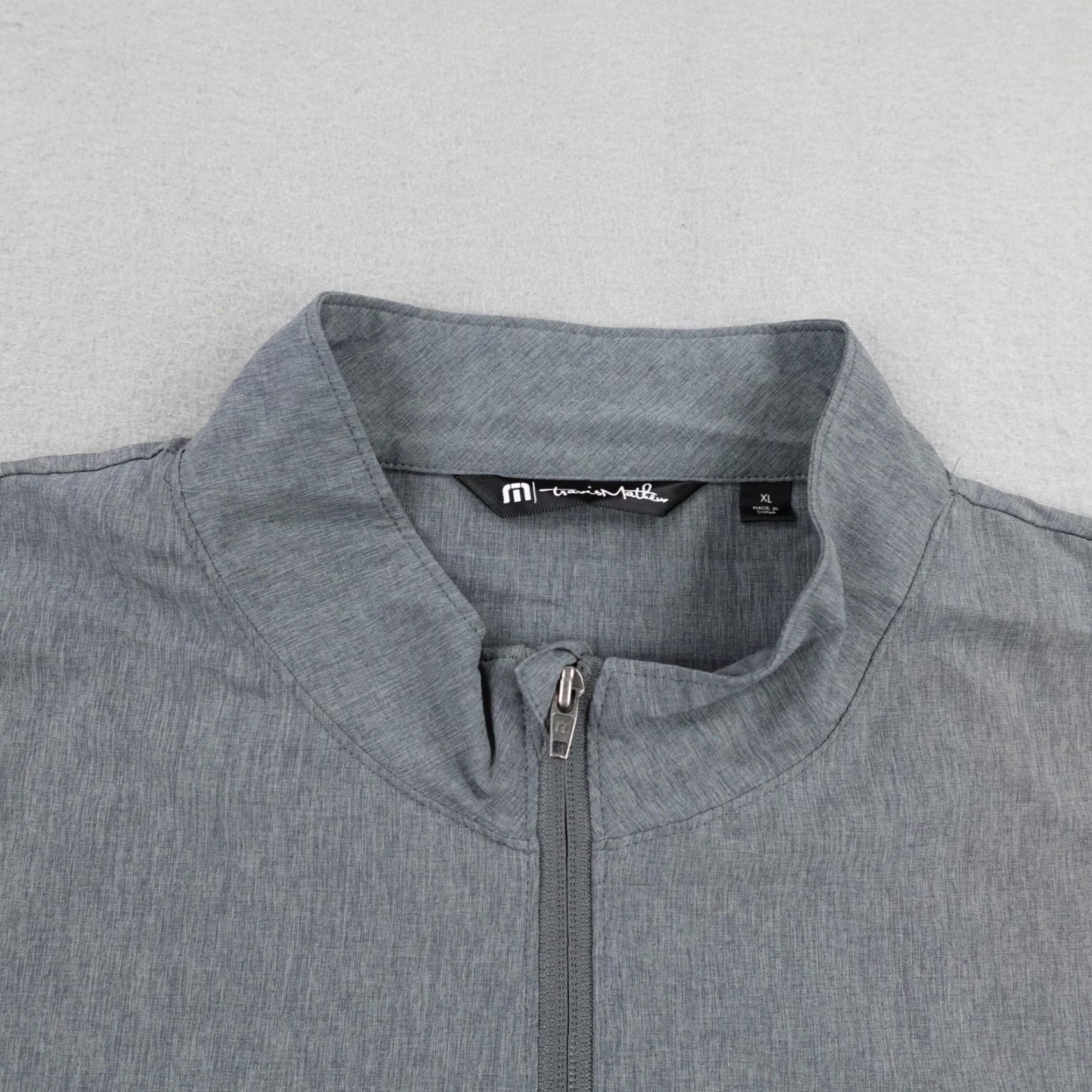 TravisMathew Travis Mathew Jacket Men XL Gray Lightweight Windbreaker Golf Performance Zip Up Size US XL / EU 56 / 4 - 2 Thumbnail