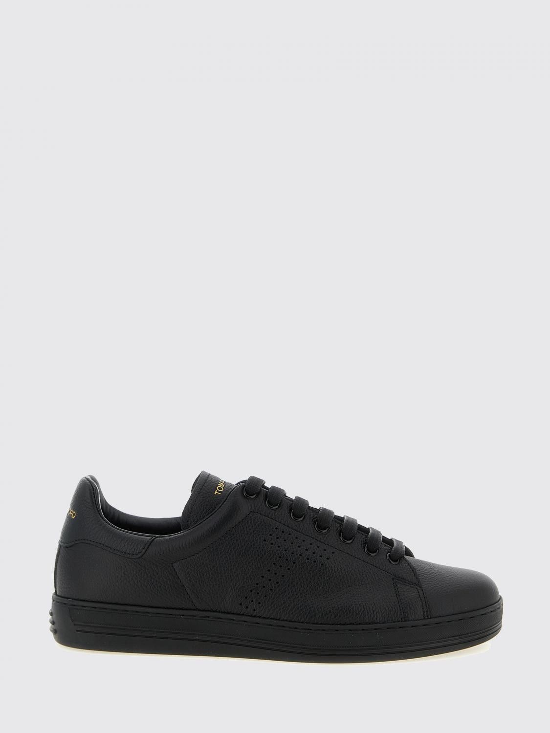 Tom Ford Tom Ford Sneakers Men Black Size US 7 / EU 40 - 1 Thumbnail