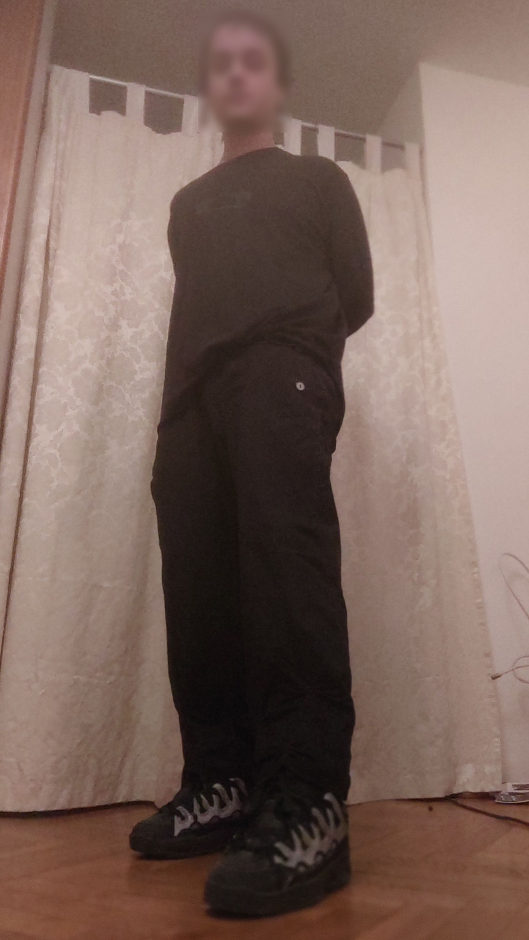 Japanese Brand × Vintage Draped 3/4 Pants Flared Shorts Goth Baggy Bootcut Vintage 32 Size US 32 / EU 48 - 11 Thumbnail