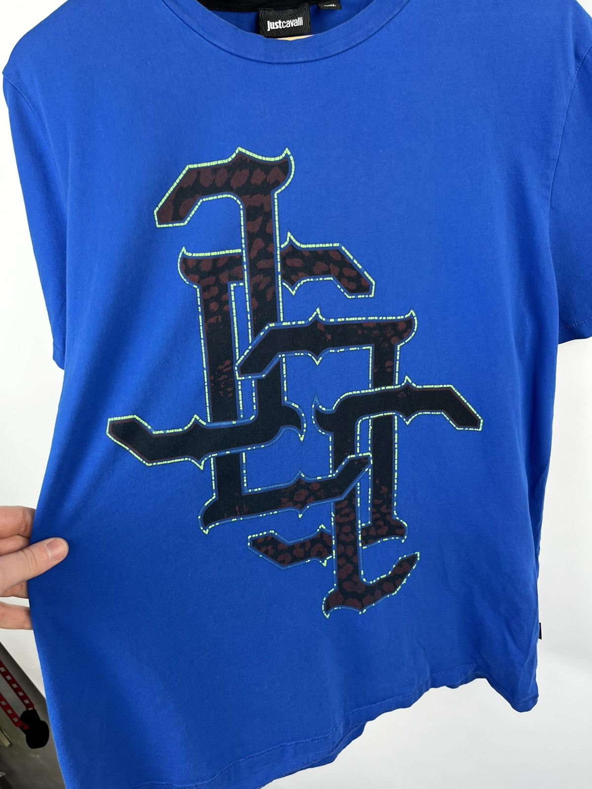 Roberto Cavalli Just Cavalli t shirt size L Size US L / EU 52-54 / 3 - 2 Thumbnail