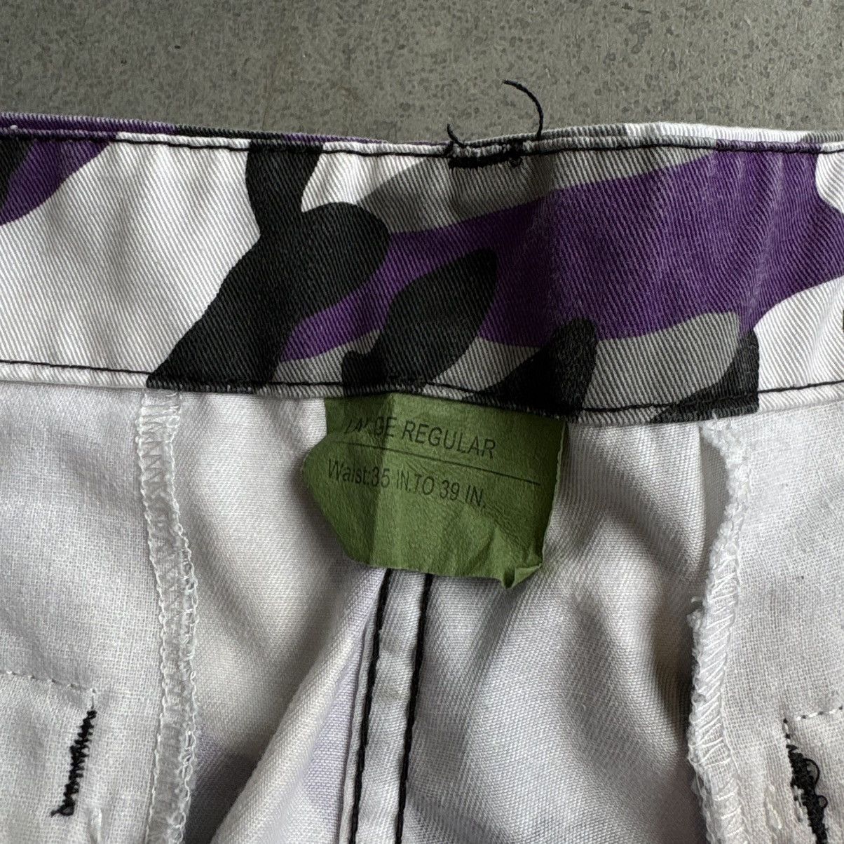 Vintage Vintage Y2K Purple Camo Military Adjustable Camo Pants 36 Size US 36 / EU 52 - 6 Thumbnail