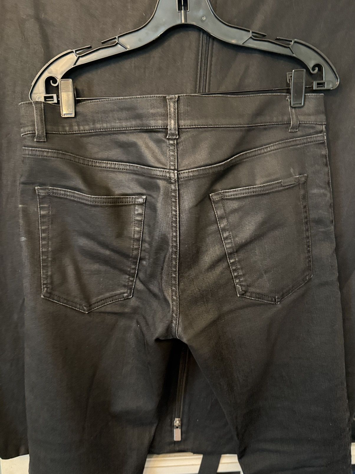Saint Laurent Paris Saint Laurent D24 mid rise denim slightly waxed 32x34 Size US 32 / EU 48 - 4 Thumbnail