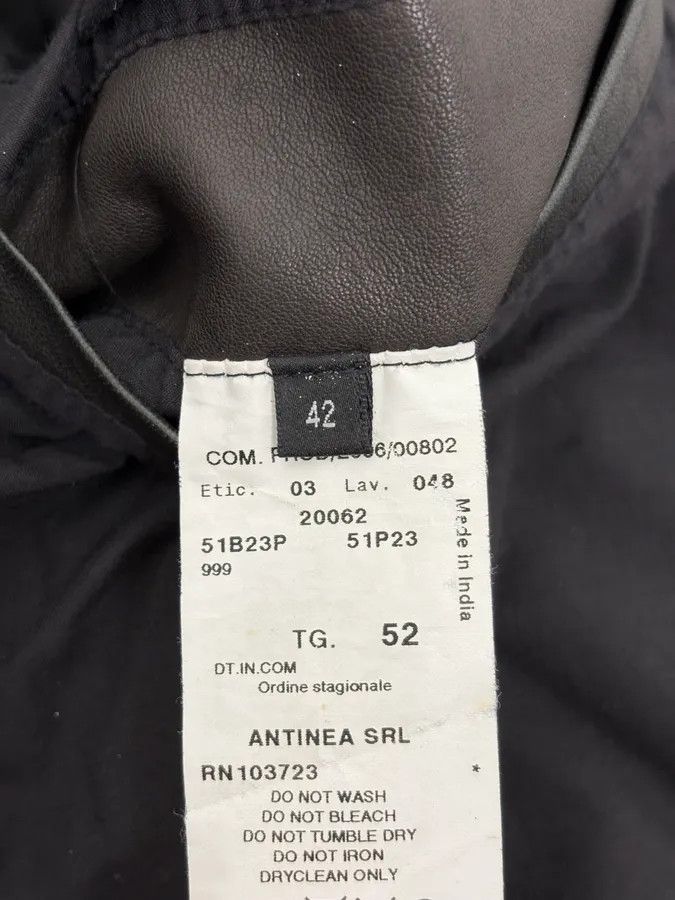 Emporio Armani AW2006 Emporio Armani Biker Eroded Leather Jacket Size US S / EU 44-46 / 1 - 11 Thumbnail