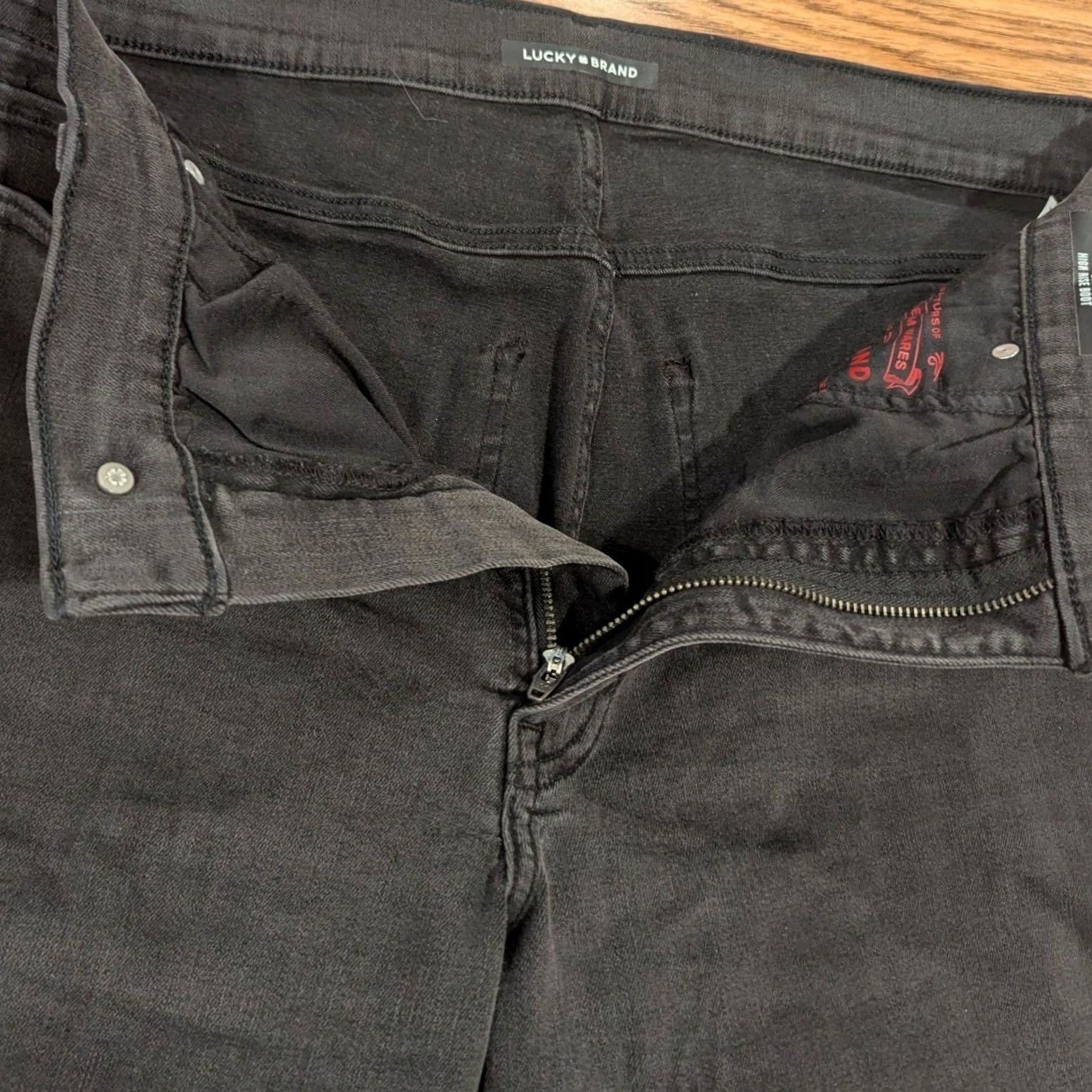 Lucky Brand Lucky Brand Jeans Bootcut High Rise Charcoal Wash 33 in 5 Regular Women Size 27" / US 4 / IT 40 - 3 Thumbnail