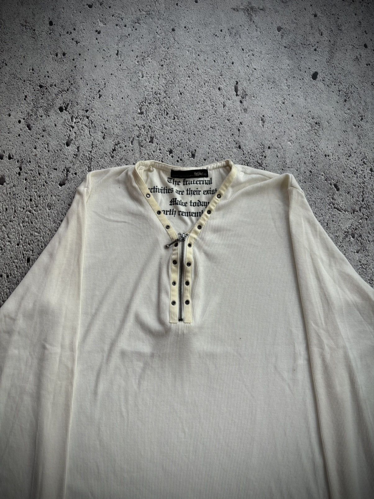Hysteric Glamour Y2k Double layer mossimo longsleeve Size US XL / EU 56 / 4 - 2 Thumbnail