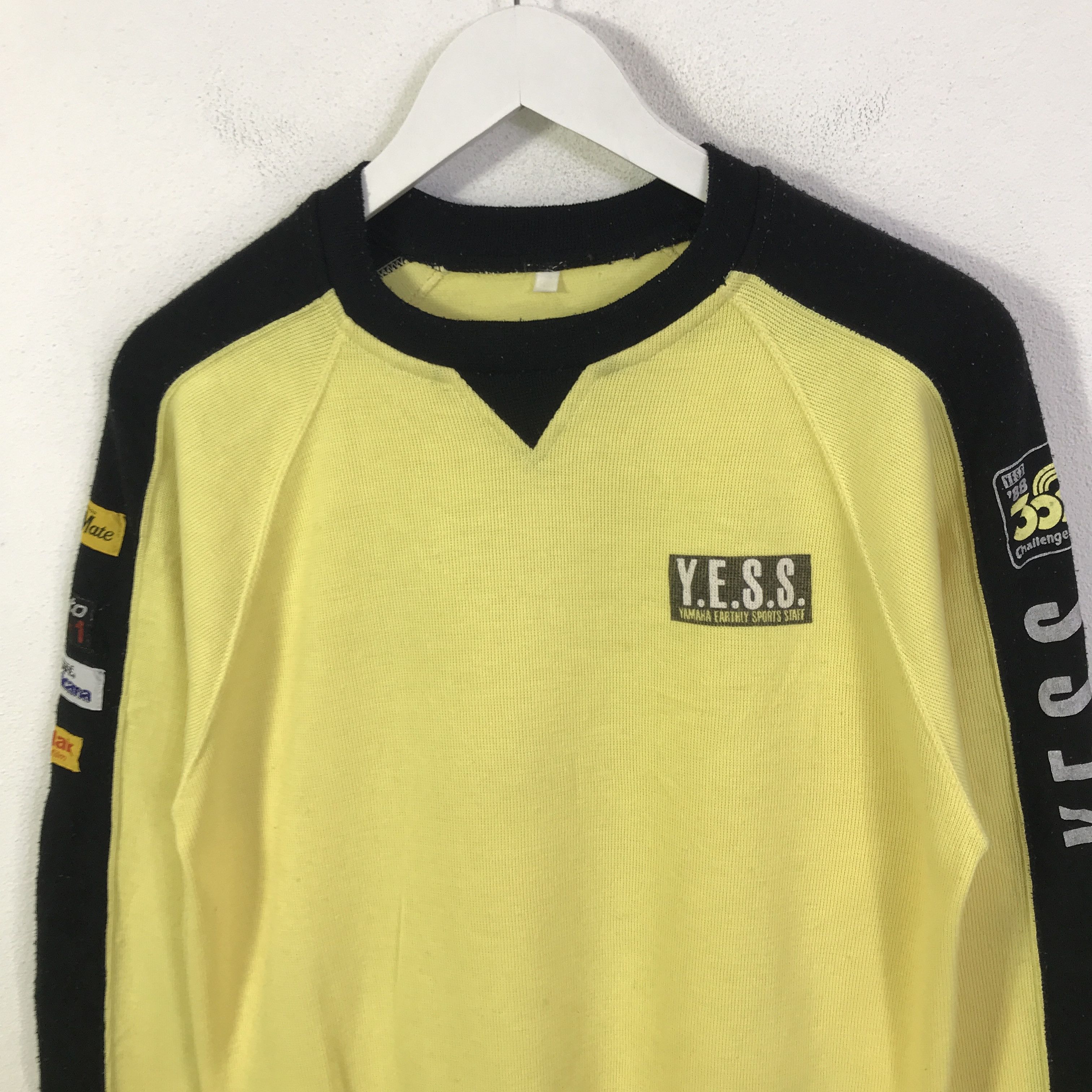 Japanese Brand vtg Yamaha y.e.s.s 88 challenge 3000km sweatshirts K128B4 Size US M / EU 48-50 / 2 - 4 Thumbnail
