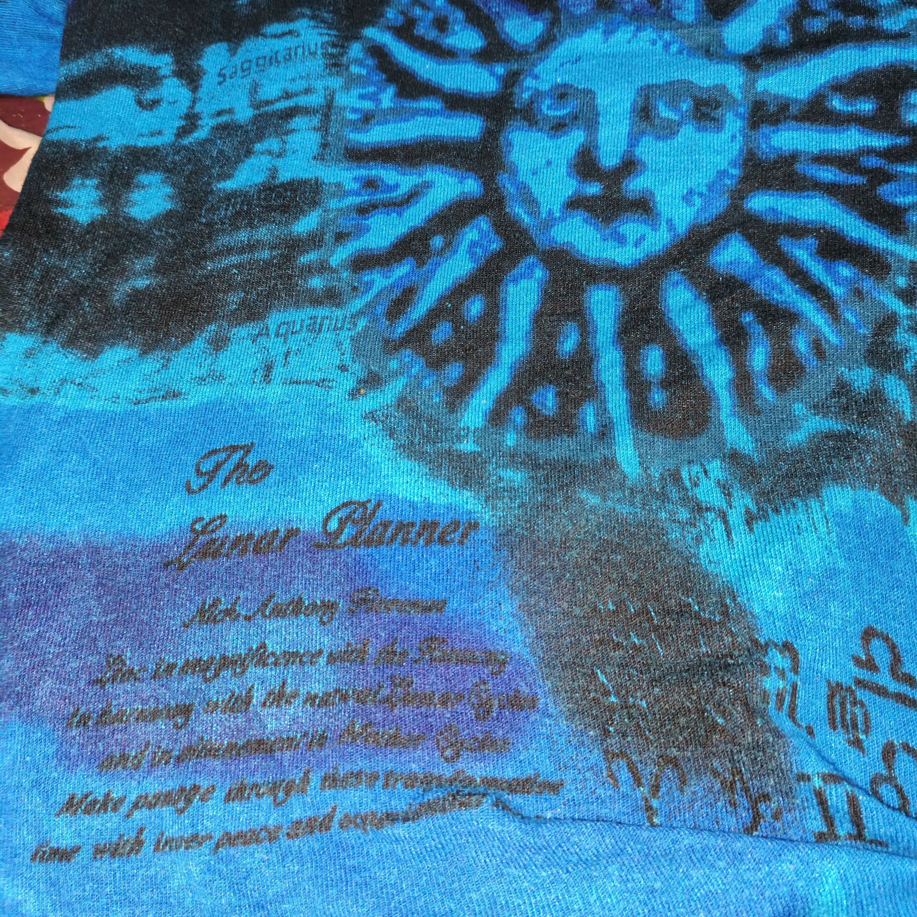 Other 2000's ST.Christopher Graphic Zodiac Sun&Moon Print Knit Top Size US L / EU 52-54 / 3 - 12 Thumbnail