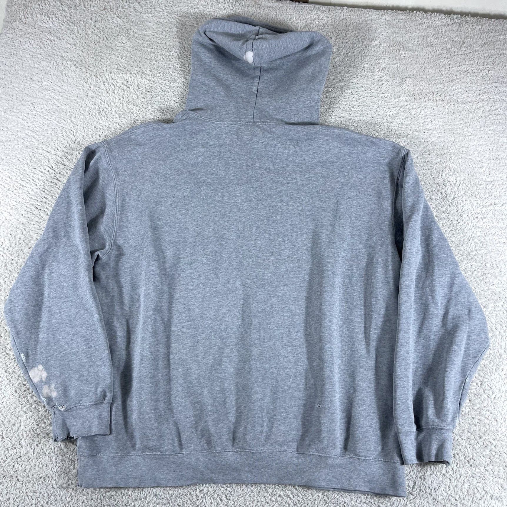 Disney VINTAGE Disney Disneyland Resort Hoodie Sweatshirt Mens 2XL Gray Y2K Heavy Distressed Size US XXL / EU 58 / 5 - 2 Thumbnail