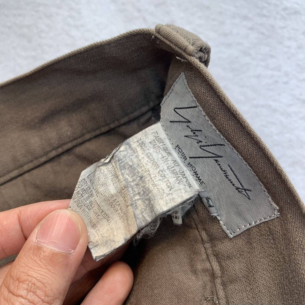 Yohji Yamamoto Yohji Yamamoto Pour Homme SS2008 Front Zip Cargo Pants Size US 31 - 5 Thumbnail