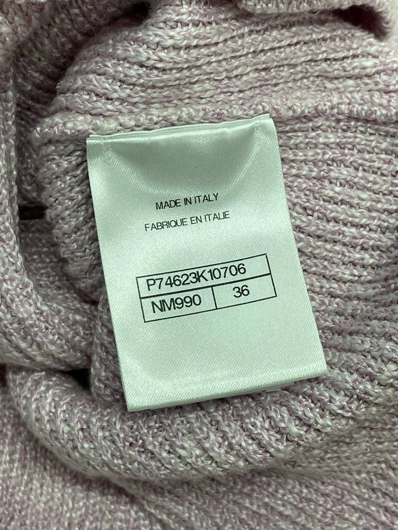 Chanel Chanel 23P pink purple pink purple knitted cardigan coat Size XS / US 0-2 / IT 36-38 - 6 Thumbnail