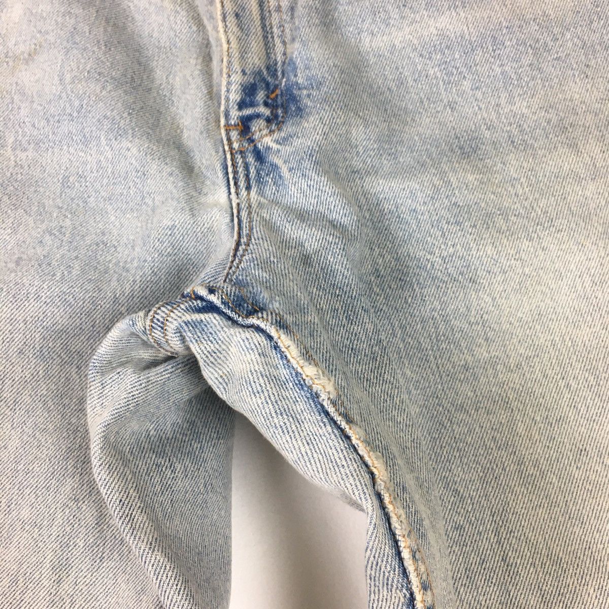 Levi's Vintage 90s Levi’s 551 Relaxed Fit Tapered Leg Long Size US 30 / EU 46 - 5 Thumbnail