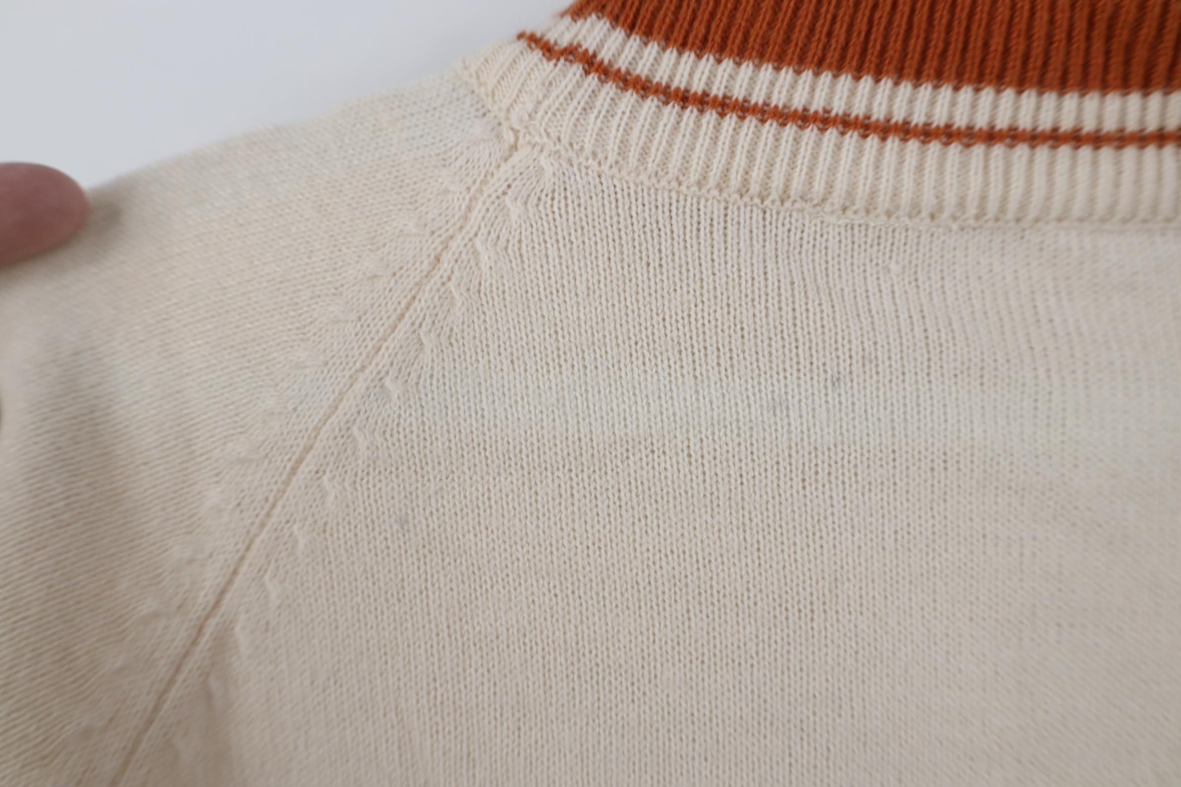 Vintage Vintage 50s Streetwear Short Sleeve Knit Mock Neck Sweater Size US M / EU 48-50 / 2 - 8 Thumbnail