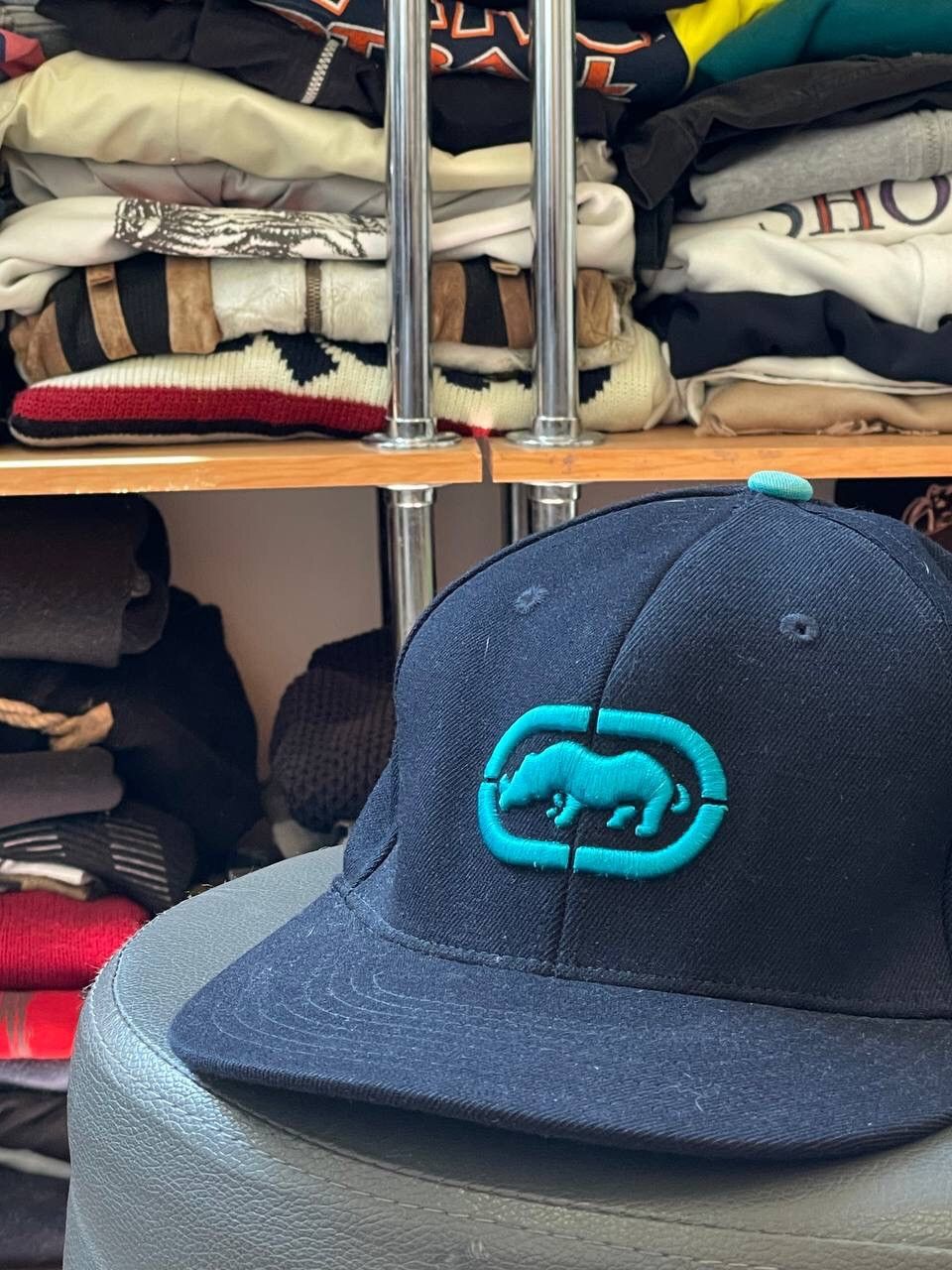 Ecko Unltd. Ecko Unltd. Vintage Big Logo Snap Back hat Size ONE SIZE - 2 Thumbnail