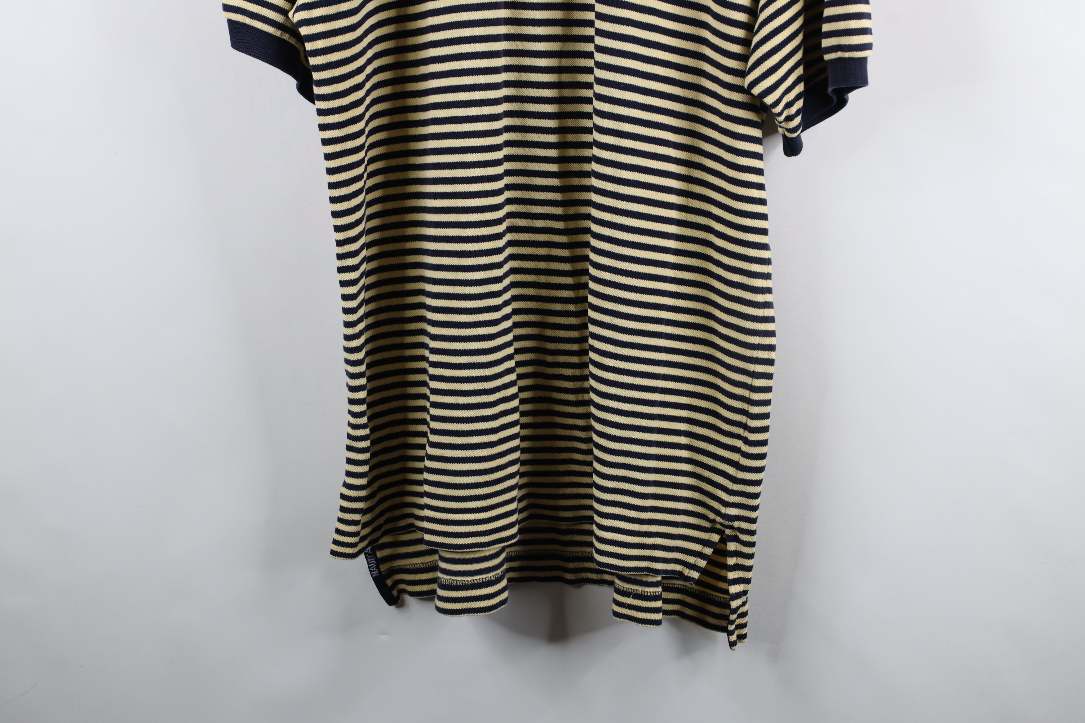 Nautica × Vintage Vintage 90s Nautica Sailboat Thermal Knit Golf Polo Shirt Size US XXL / EU 58 / 5 - 3 Thumbnail