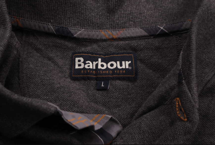 Barbour Barbour Polo Shirt Short Sleeve Grey Casual Size M Size US M / EU 48-50 / 2 - 4 Thumbnail