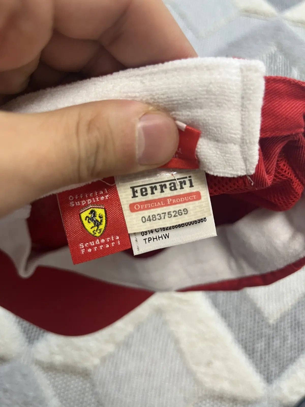 Puma Vintage Ferrari Puma Santander Finland Racing Cap Hat Size ONE SIZE - 6 Thumbnail