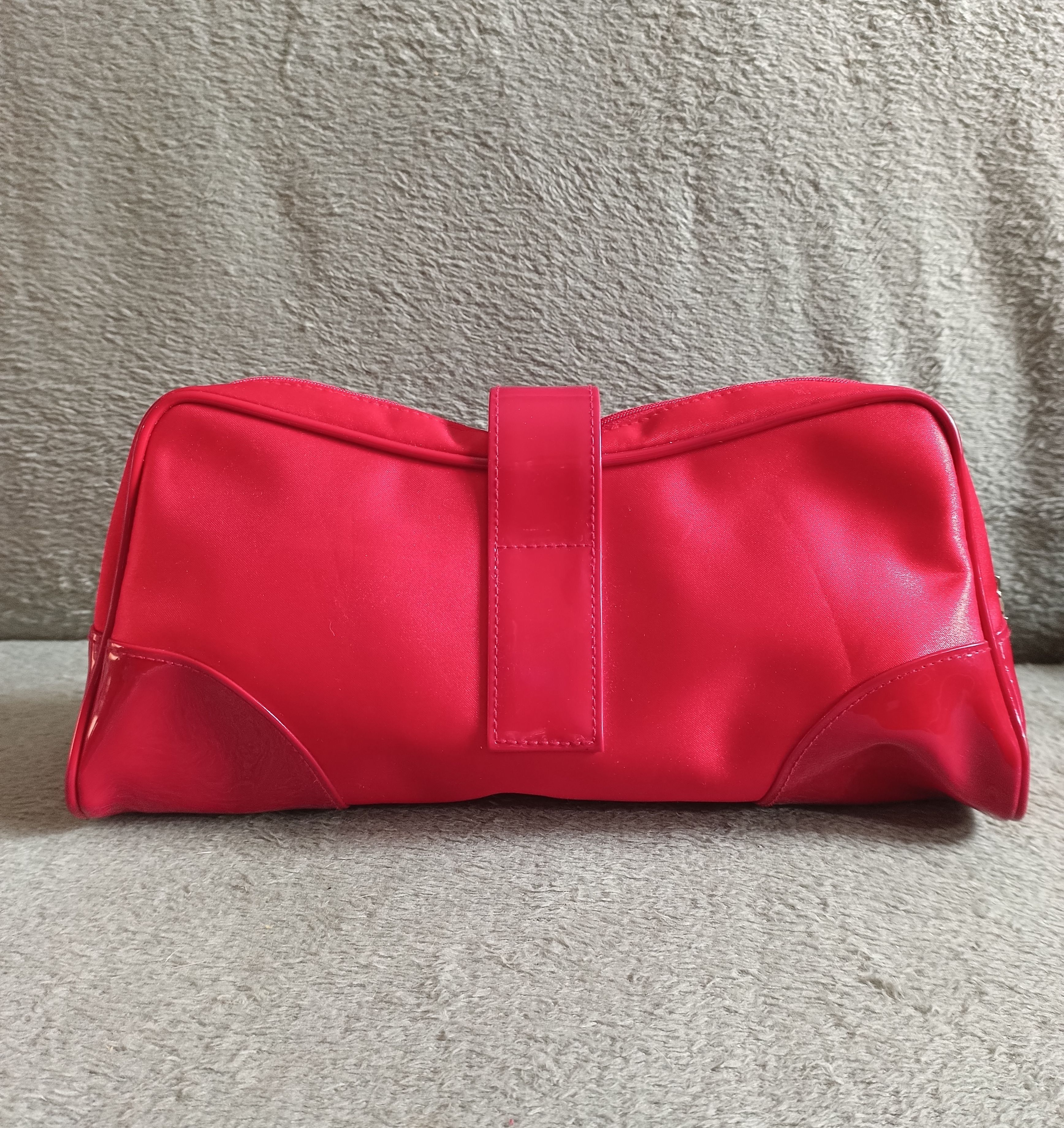 Dior Dior Vintage Red Cosmetic Travel Bag Pouch Size ONE SIZE - 2 Thumbnail