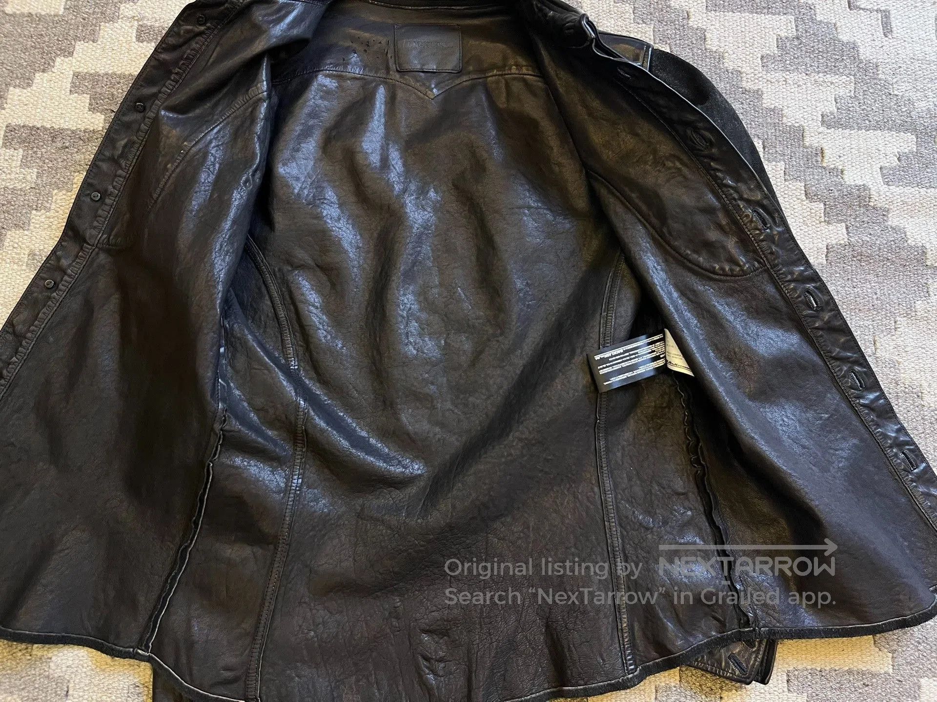 Other Backlash Western Leather Shirt. Size US S / EU 44-46 / 1 - 9 Thumbnail