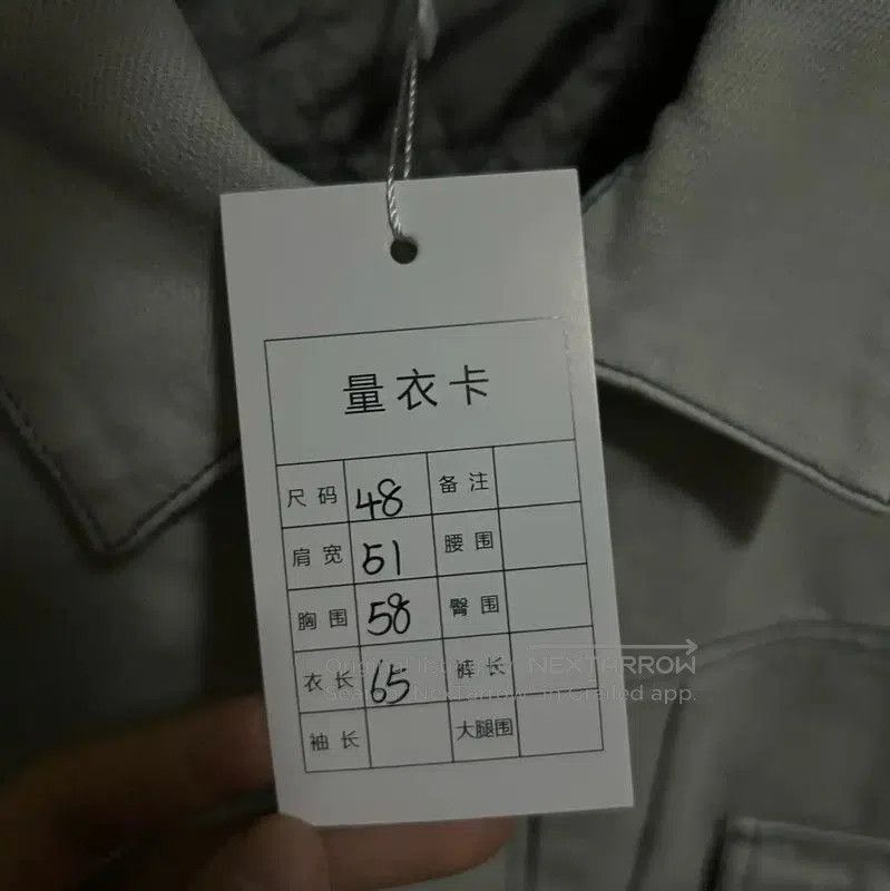 Dior Dior Men's Gray Cotton Jacket . Size US M / EU 48-50 / 2 - 7 Thumbnail