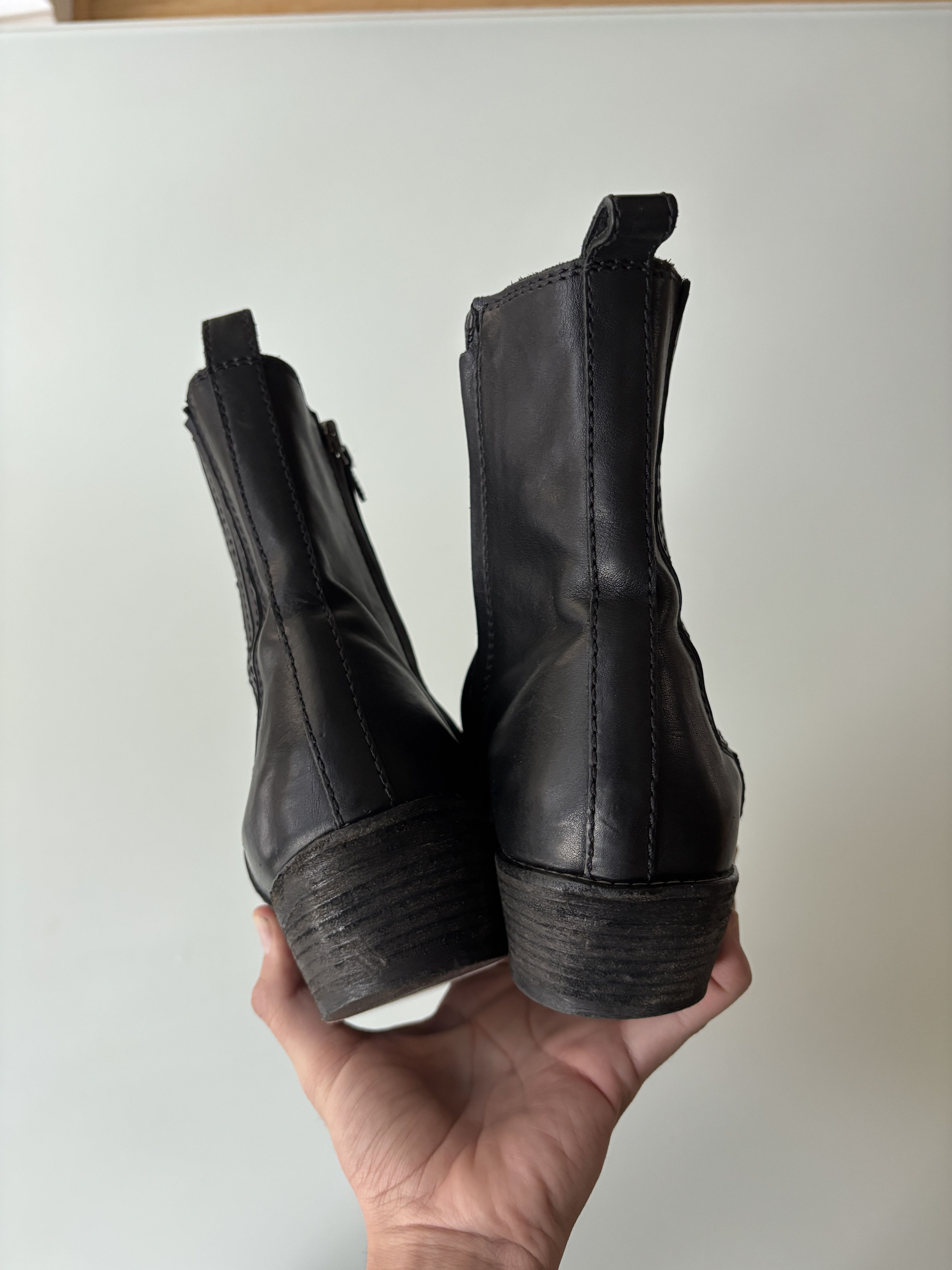 Haider Ackermann Haider Ackermann AW16 Glitter Western Boots Size US 8 / EU 41 - 11 Thumbnail