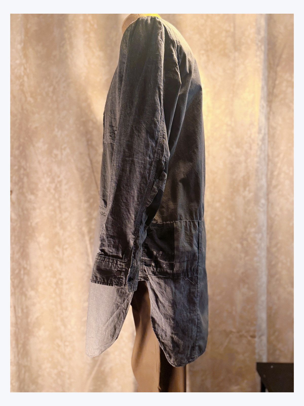 Other Unisex Distressed Patchwork Long Shirt/Jacket – Urban Zen Size US M / EU 48-50 / 2 - 6 Thumbnail
