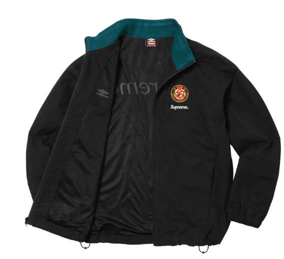 Supreme × Umbro Supreme Umbro Cotton Ripstop Track Jacket Black Medium Size US M / EU 48-50 / 2 - 3 Thumbnail