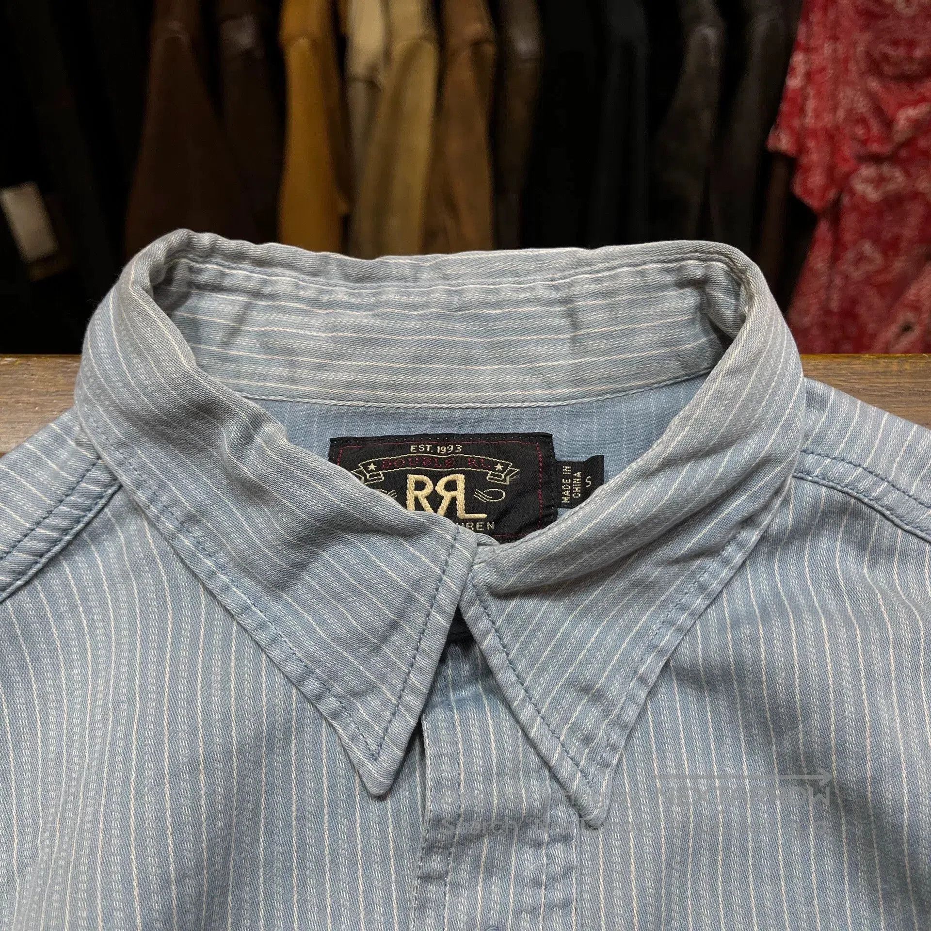 RRL Ralph Lauren Double RL Striped Shirt by Ralph Lauren. Size US S / EU 44-46 / 1 - 4 Thumbnail