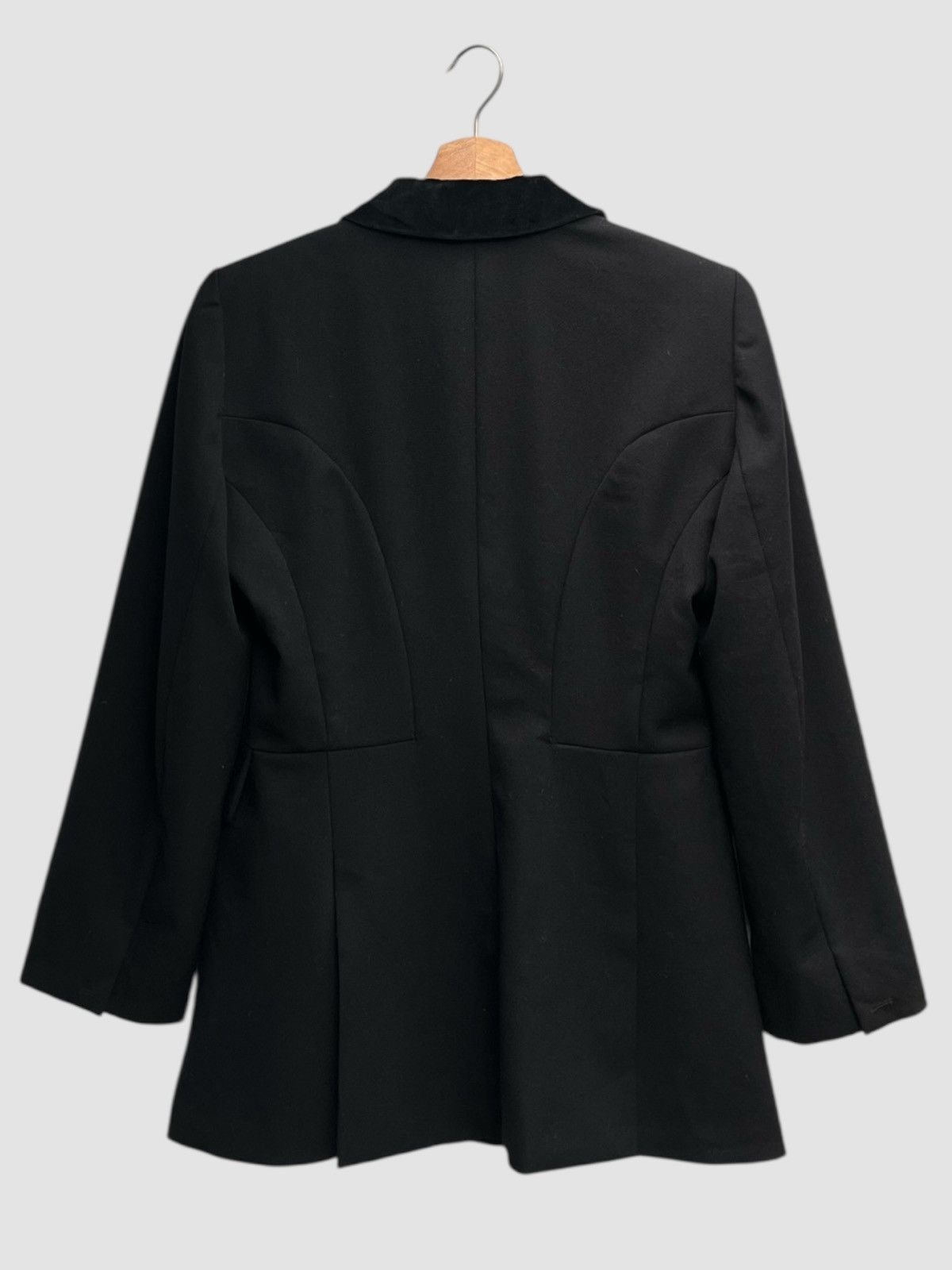 Hermes Hermes Paris Cotton Modal Blend Collar Tailored Jacket Size XS / US 0-2 / IT 36-38 - 9 Thumbnail