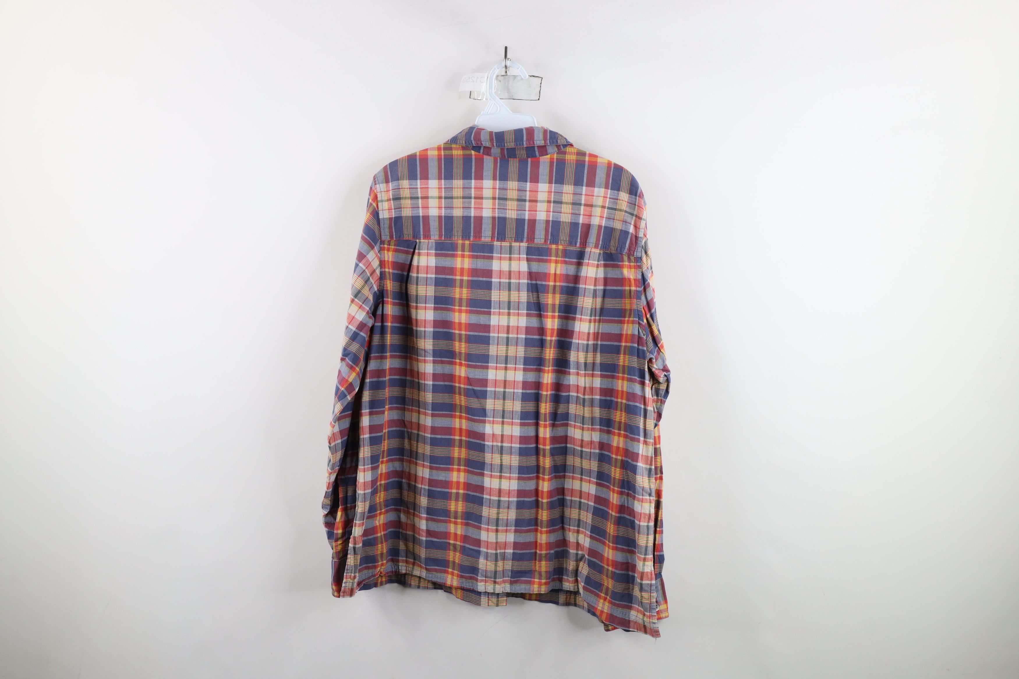Pendleton × Vintage Vintage Pendleton Lightweight Rainbow Madras Button Shirt Size XL / US 12-14 / IT 48-50 - 11 Thumbnail
