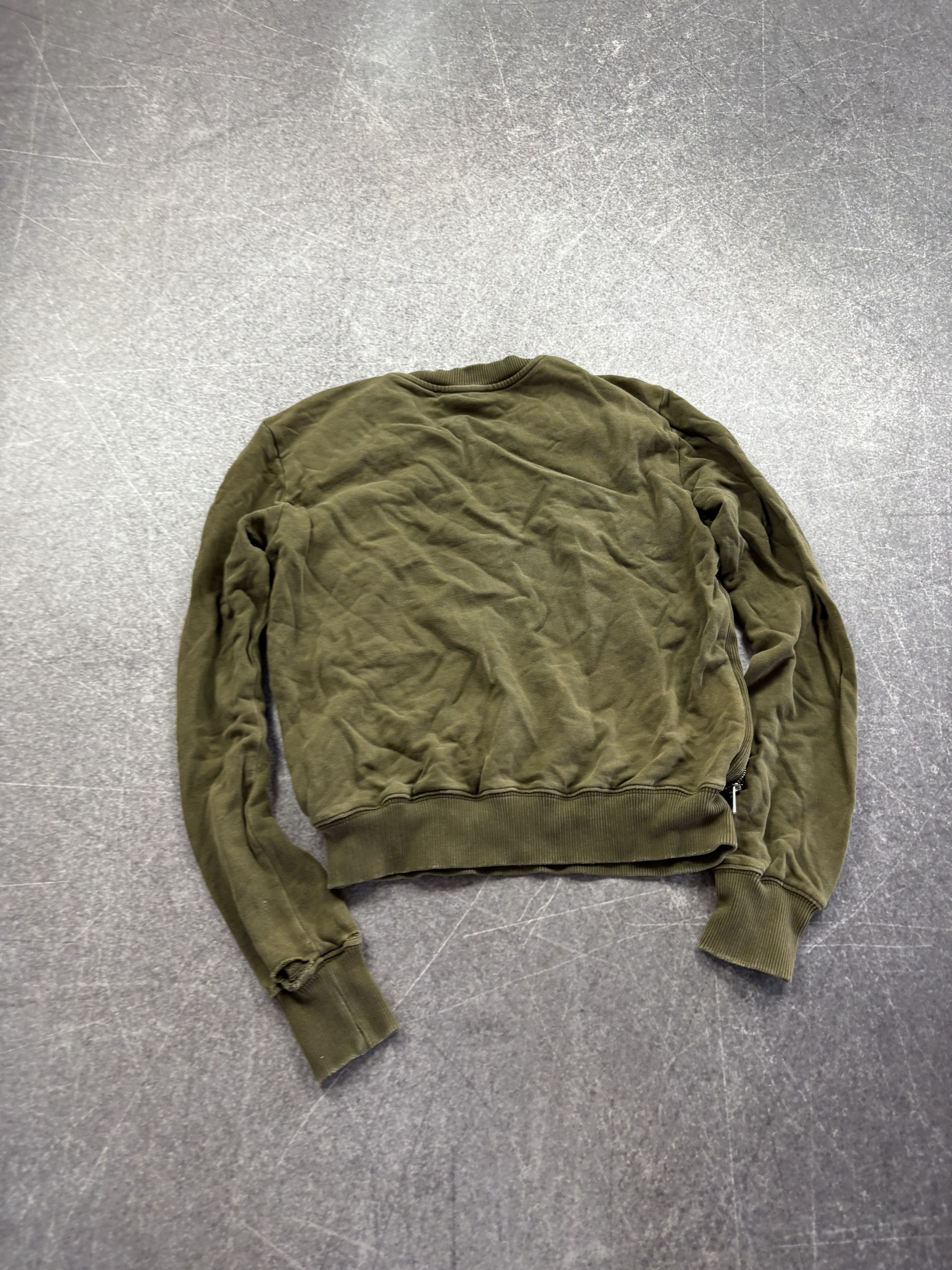 Diesel RICK OWENS TYPE CROPPED FULL ZIP DIESEL HOODIE CRAZY Size US S / EU 44-46 / 1 - 5 Thumbnail