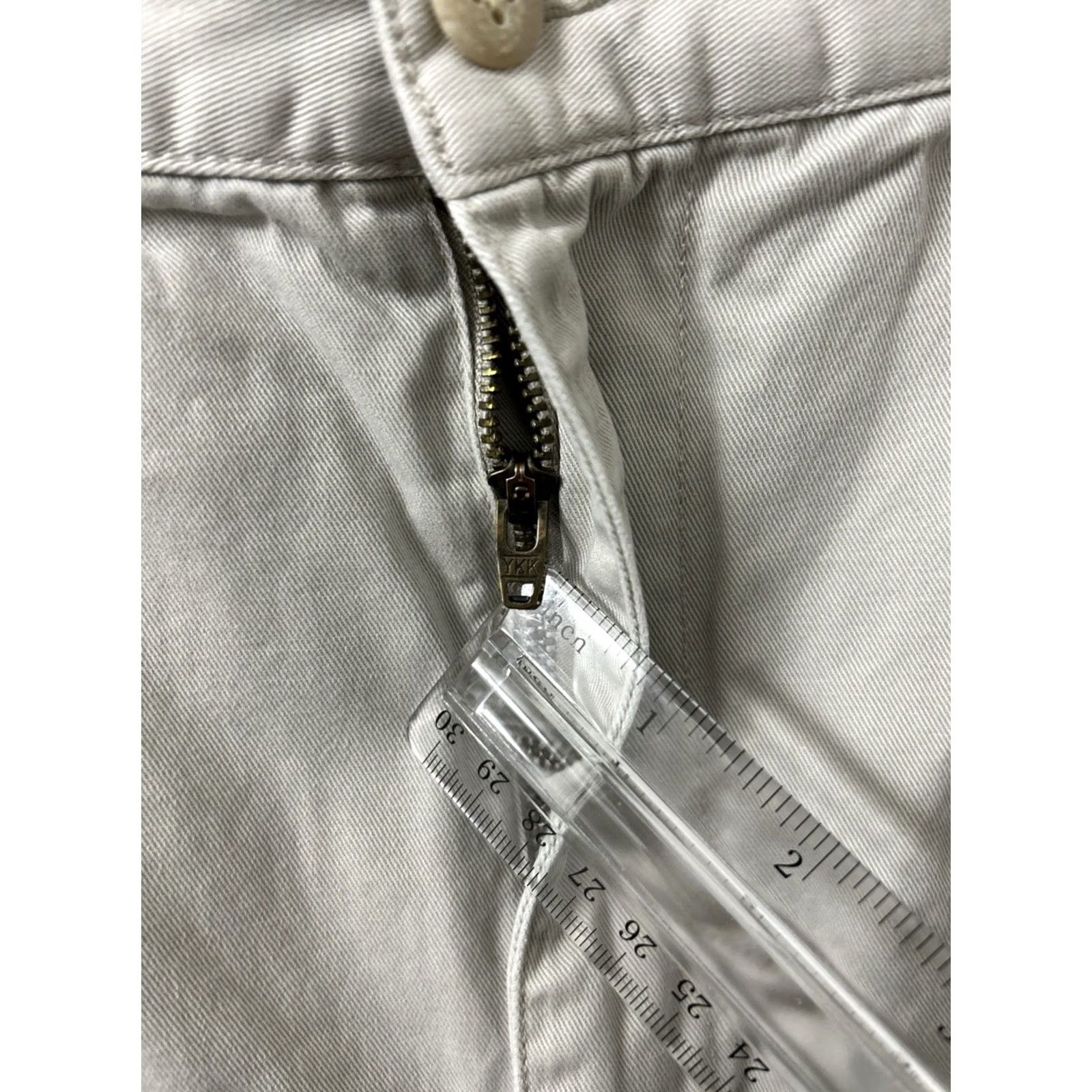 Polo Ralph Lauren Polo Ralph Lauren Tyler Shorts Mens 40 Beige Khaki Pleated 100% Cotton Chino Zip Button Inseam 8" Size US L / EU 52-54 / 3 - 5 Thumbnail