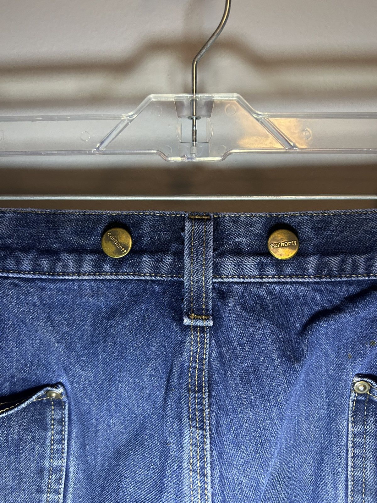 Carhartt × Vintage Carhartt Double Knee relaxed fit carpenter jeans Size US 42 / EU 58 - 5 Thumbnail