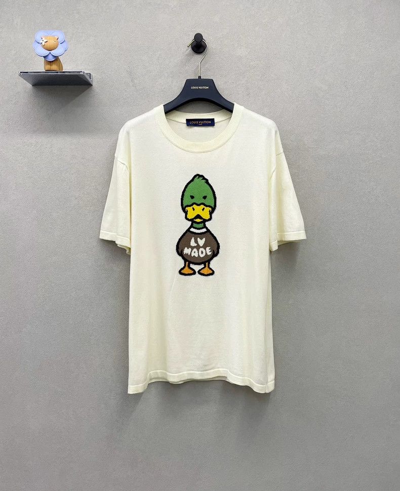 Louis Vuitton Louis Vuitton Knitted duckling short sleeve 2503-Nextarrow Size US M / EU 48-50 / 2 - 1 Thumbnail