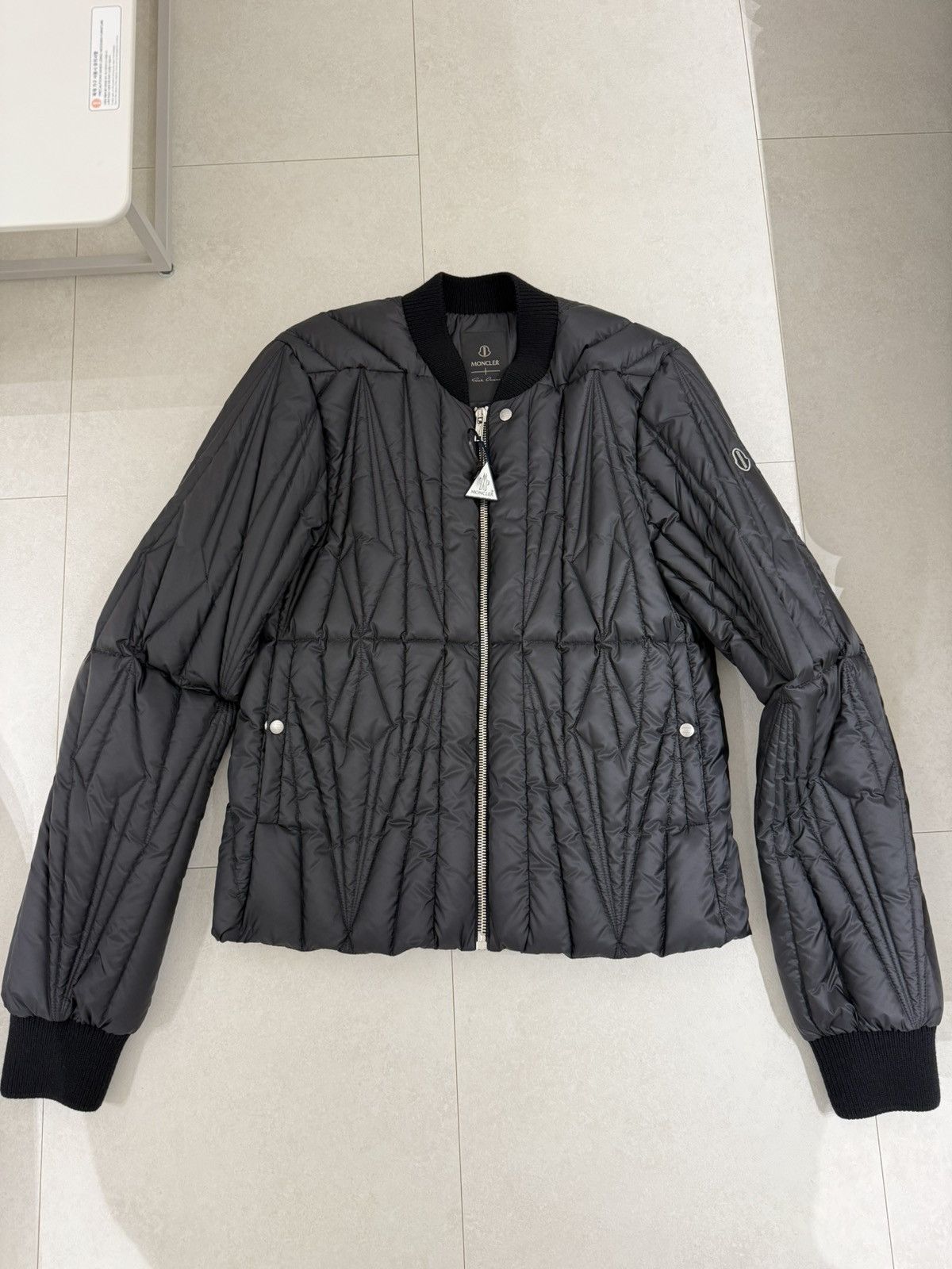 Moncler × Rick Owens Moncler x Rick Owens Geocamo Flight Down Bomber Jacket 25SS Size US L / EU 52-54 / 3 - 1 Thumbnail
