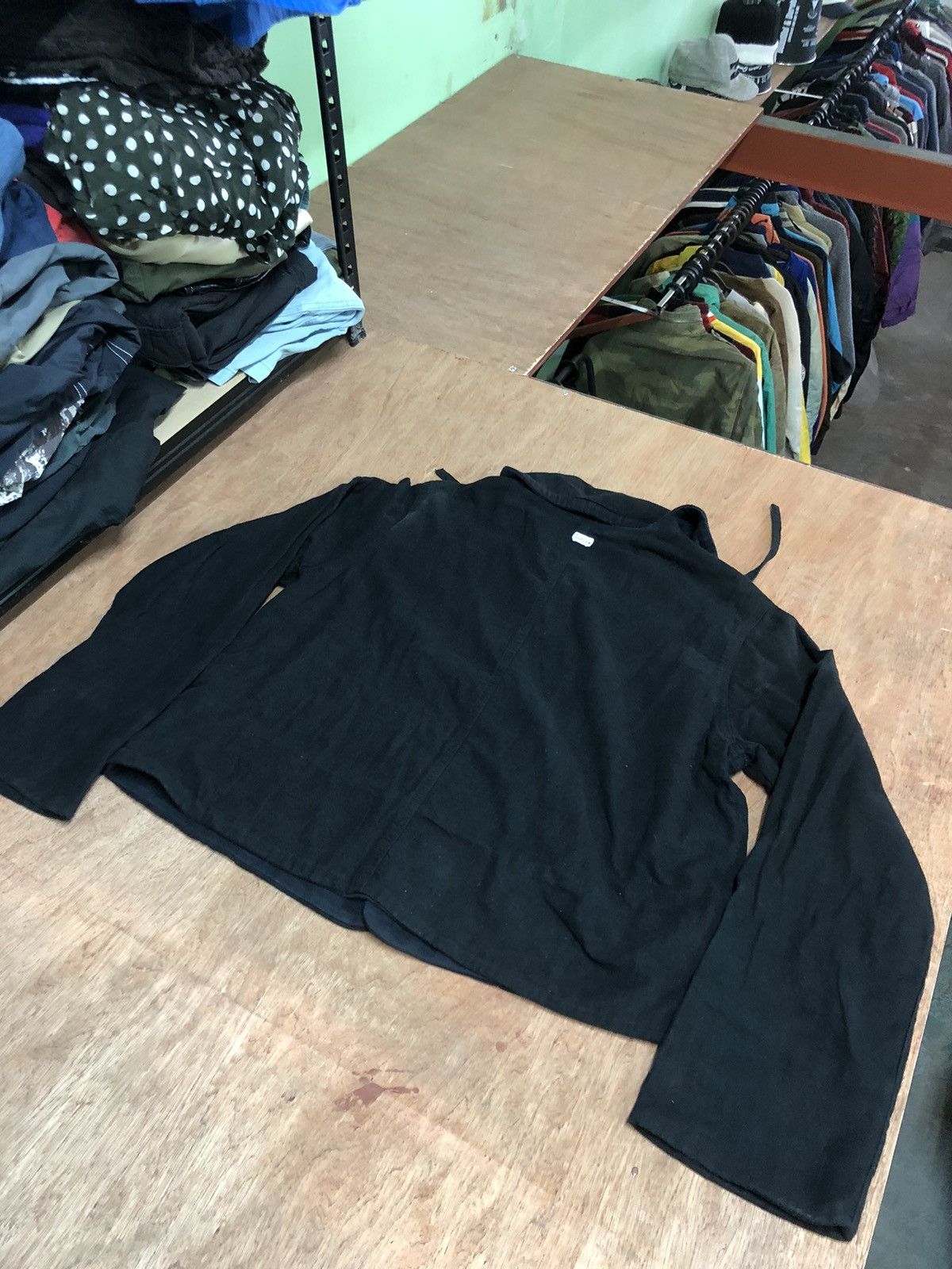 Hai Sporting Gear × Issey Miyake Crop Top Hai Sporting Gear by Issey Miyaki Long Sleeve Size ONE SIZE - 7 Thumbnail